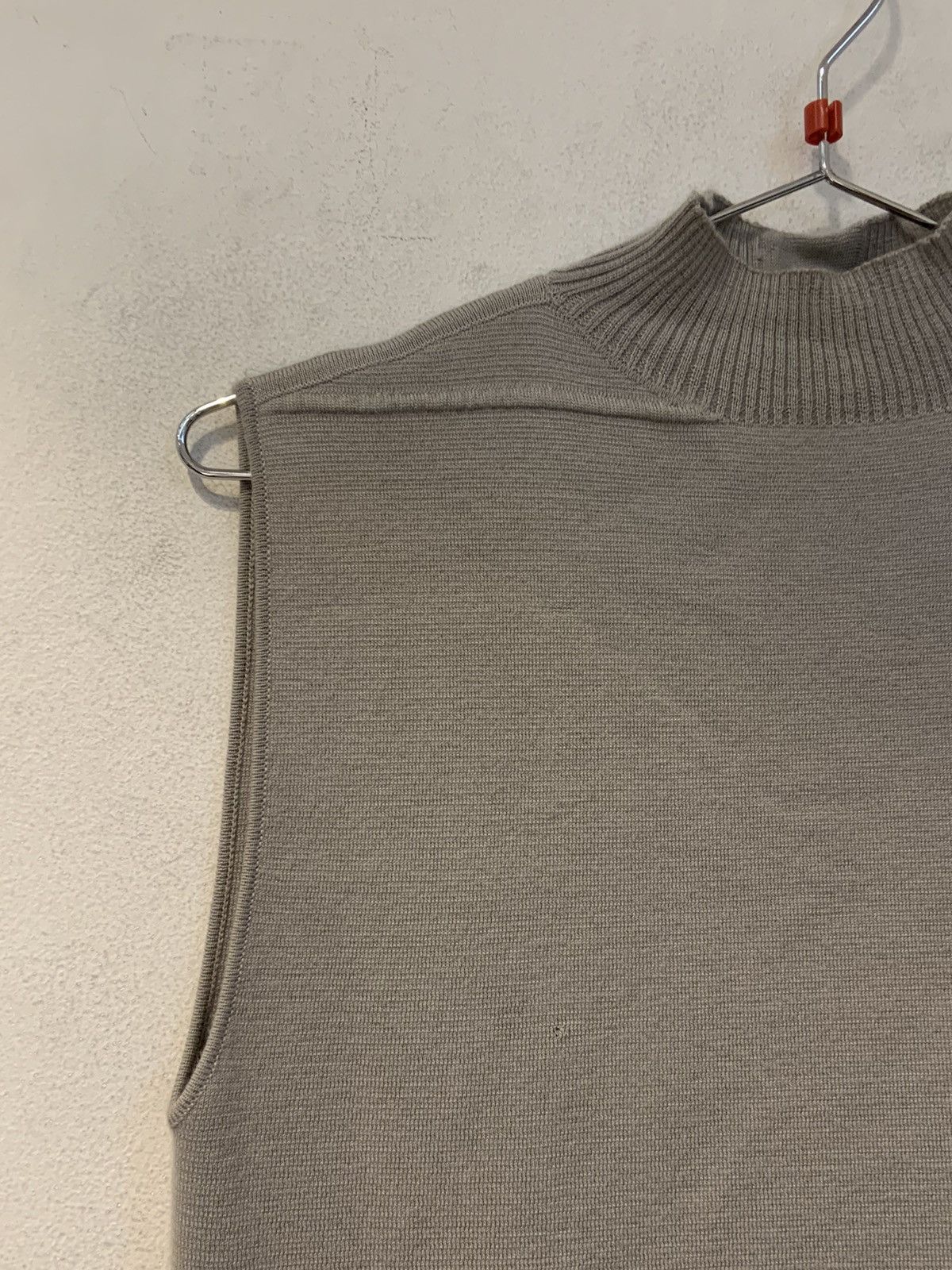 Rick Owens Rick Owens MOODY F/W 14 100% Cashmere Sleeveless Turtleneck Size US S / EU 44-46 / 1 - 3 Thumbnail