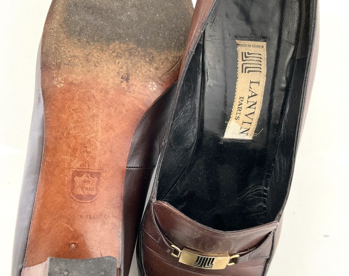 Lanvin Vintage Heeled loafers Lanvin Size US 6 / IT 36 - 8 Thumbnail