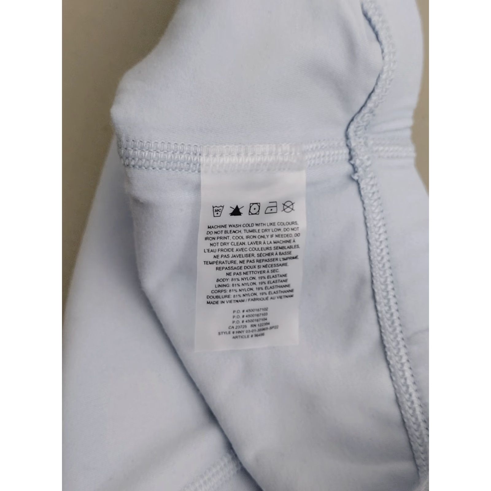 Vintage TnAction Women's Mini Sports Bra Sky Blue S Sport Bra Womens Size S Size ONE SIZE - 6 Thumbnail