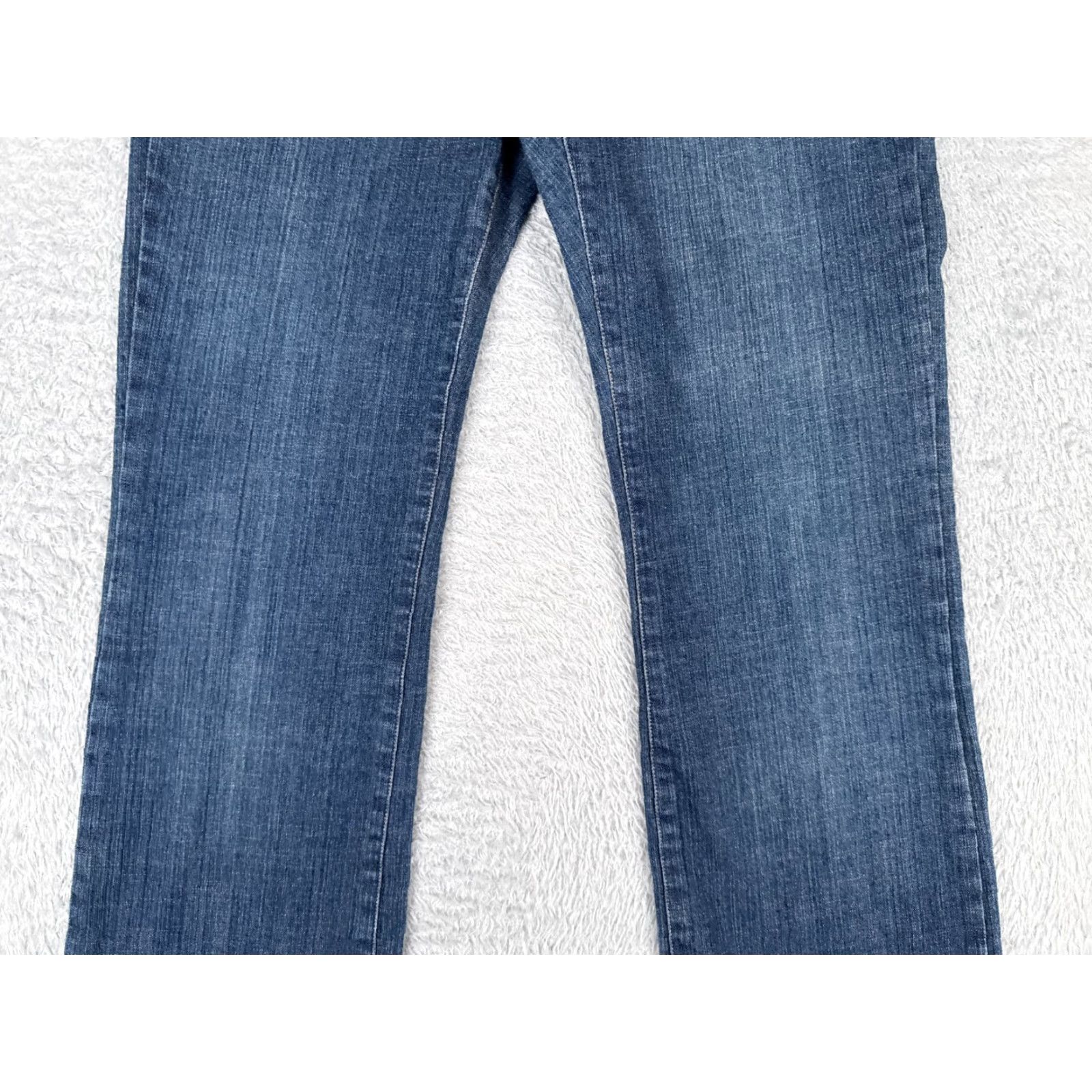 Denime Daisy Fuentes Jeans Womens 8P Blue Denim Boot Cut Low Rise Cotton 29x29 Daisy Fuentes Size 30" / US 8 / IT 44 - 3 Thumbnail
