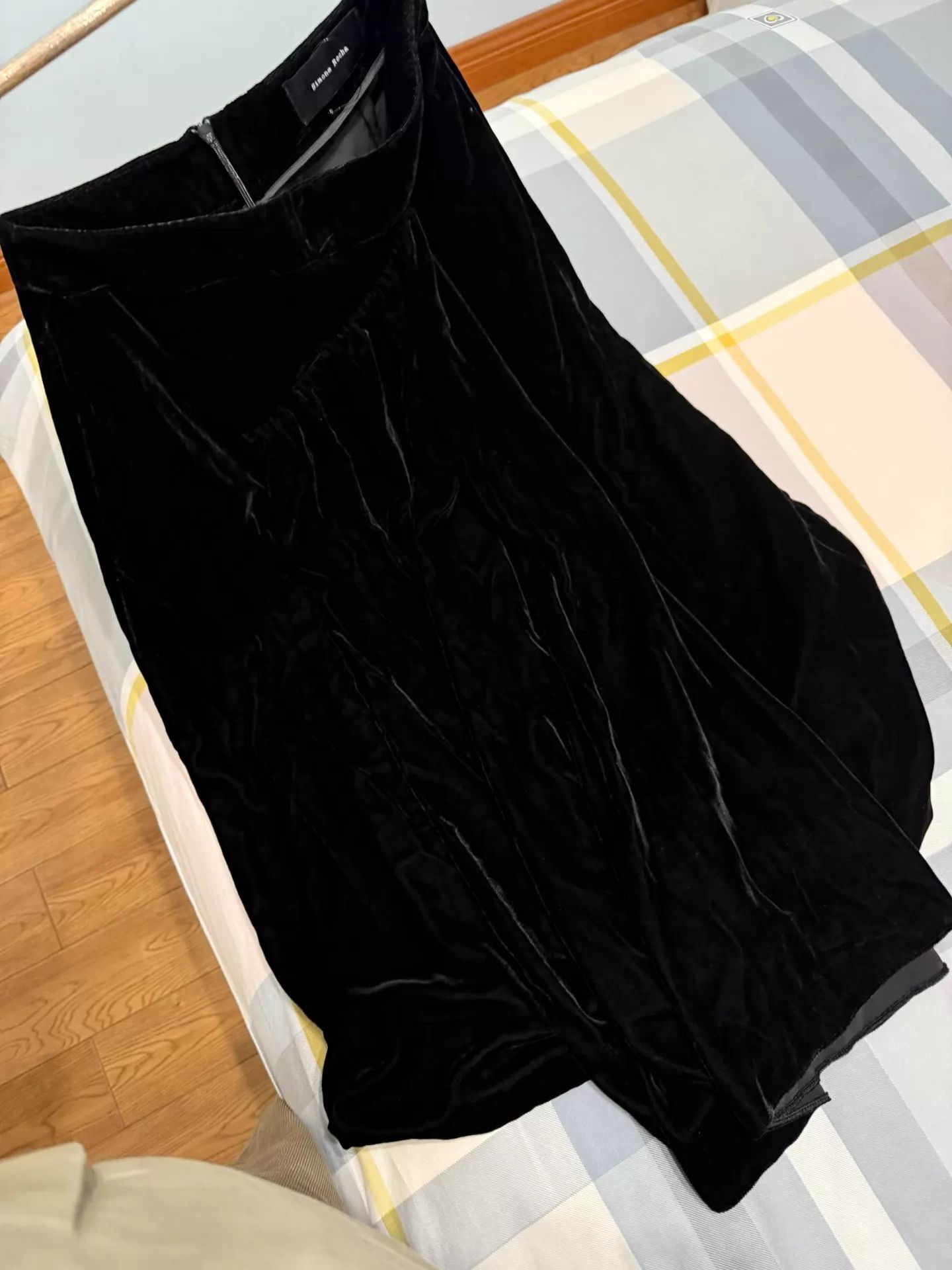 Simone Rocha Simone Rocha velvet skirt front ruffle Size 26" / US 2 / IT 38 - 4 Thumbnail