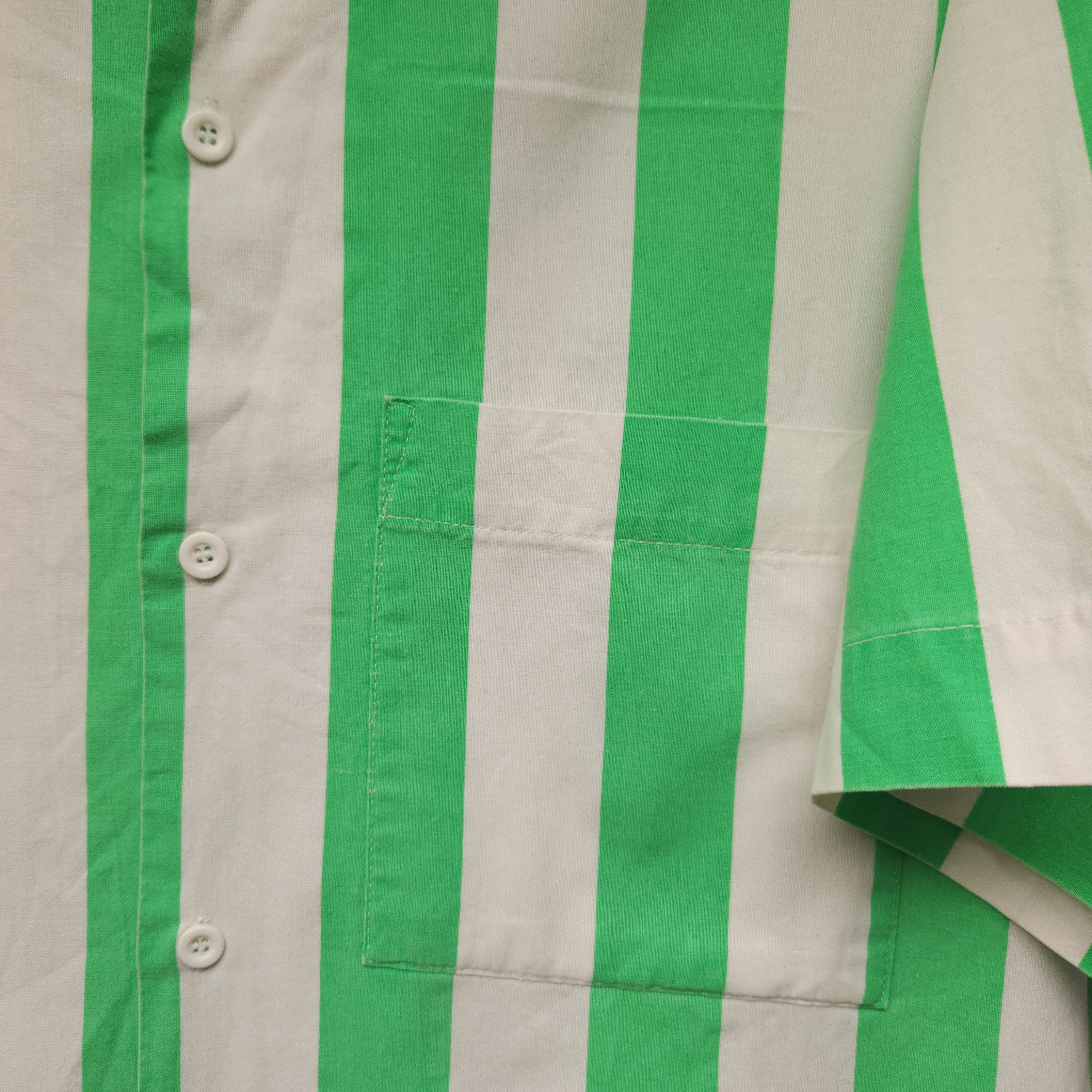 Ocean Pacific × Vintage Vintage 1987 Ocean Pacific Button Up Short-Sleeve Shirt Size US L / EU 52-54 / 3 - 4 Thumbnail