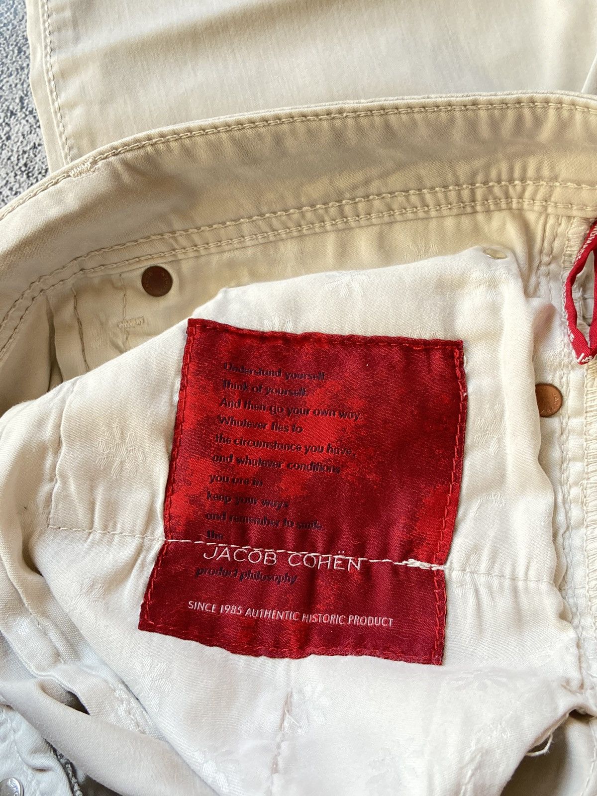 Jacob Cohen × Vintage Vintage Jacob Cohen Pants Made In Italy Size US 36 / EU 52 - 11 Thumbnail
