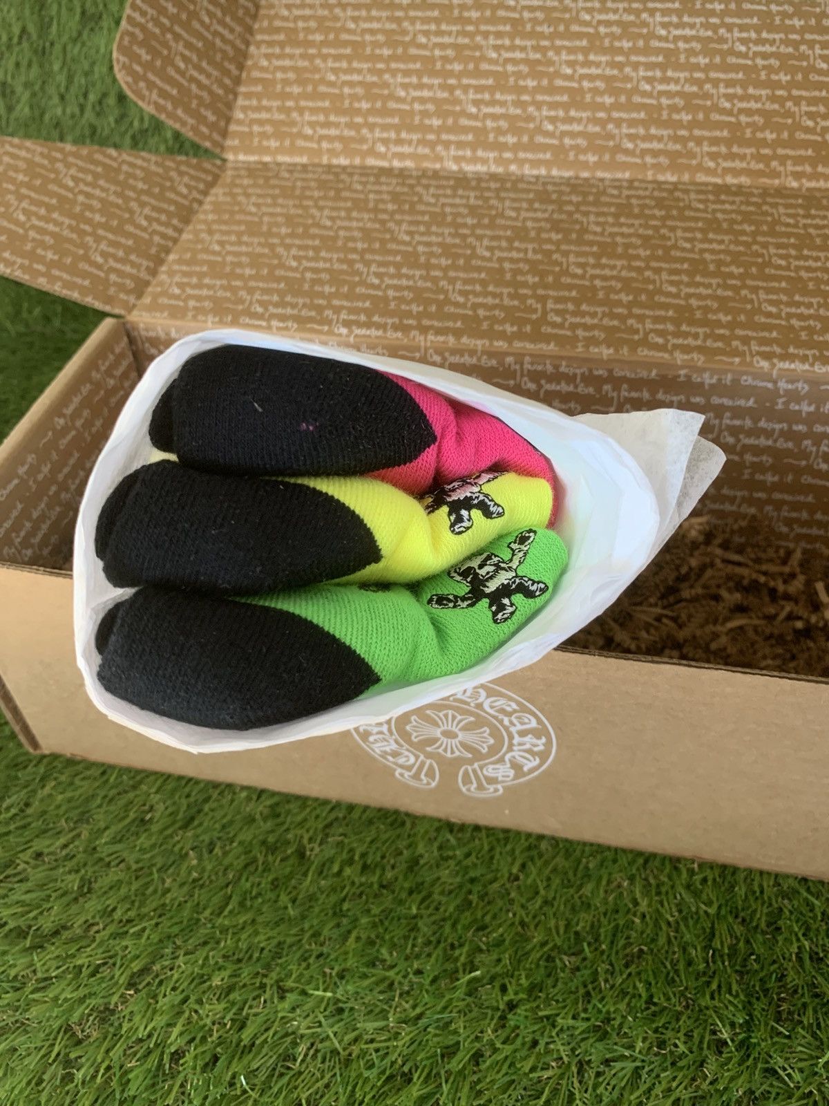 Chrome Hearts Chrome Hearts Foti Socks Size ONE SIZE - 8 Thumbnail