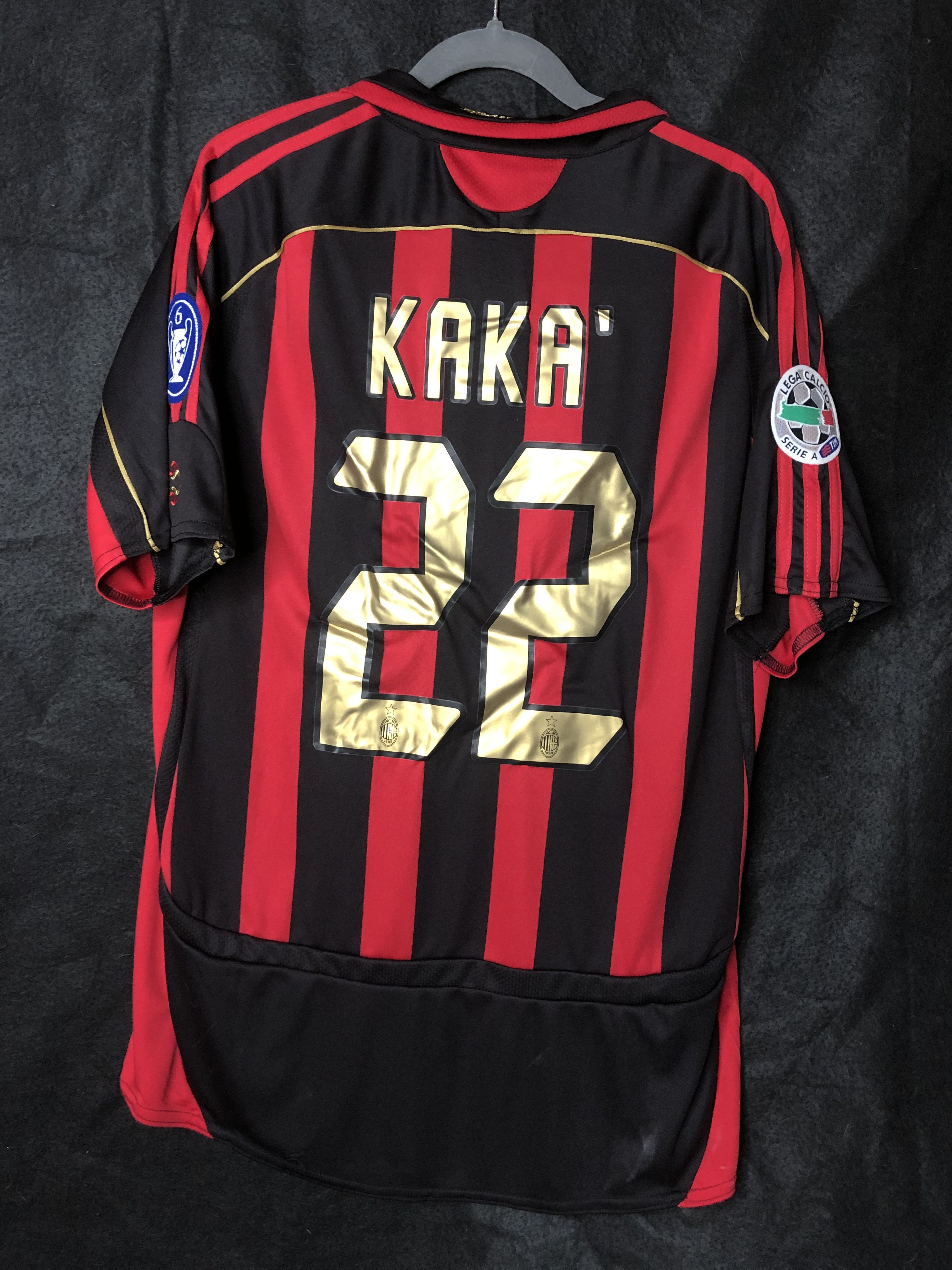 Vintage Kaka #22 AC Milan Short Shirts Home L Size US L / EU 52-54 / 3 - 1 Thumbnail