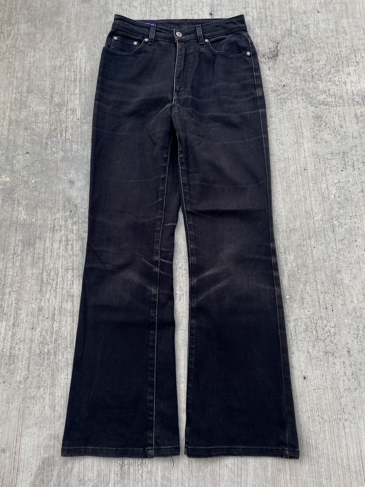 Japanese Brand 2000s JAPANESE BRAND EDWIN WHISKER FLARE JEANS Size 26" / US 2 / IT 38 - 1 Thumbnail