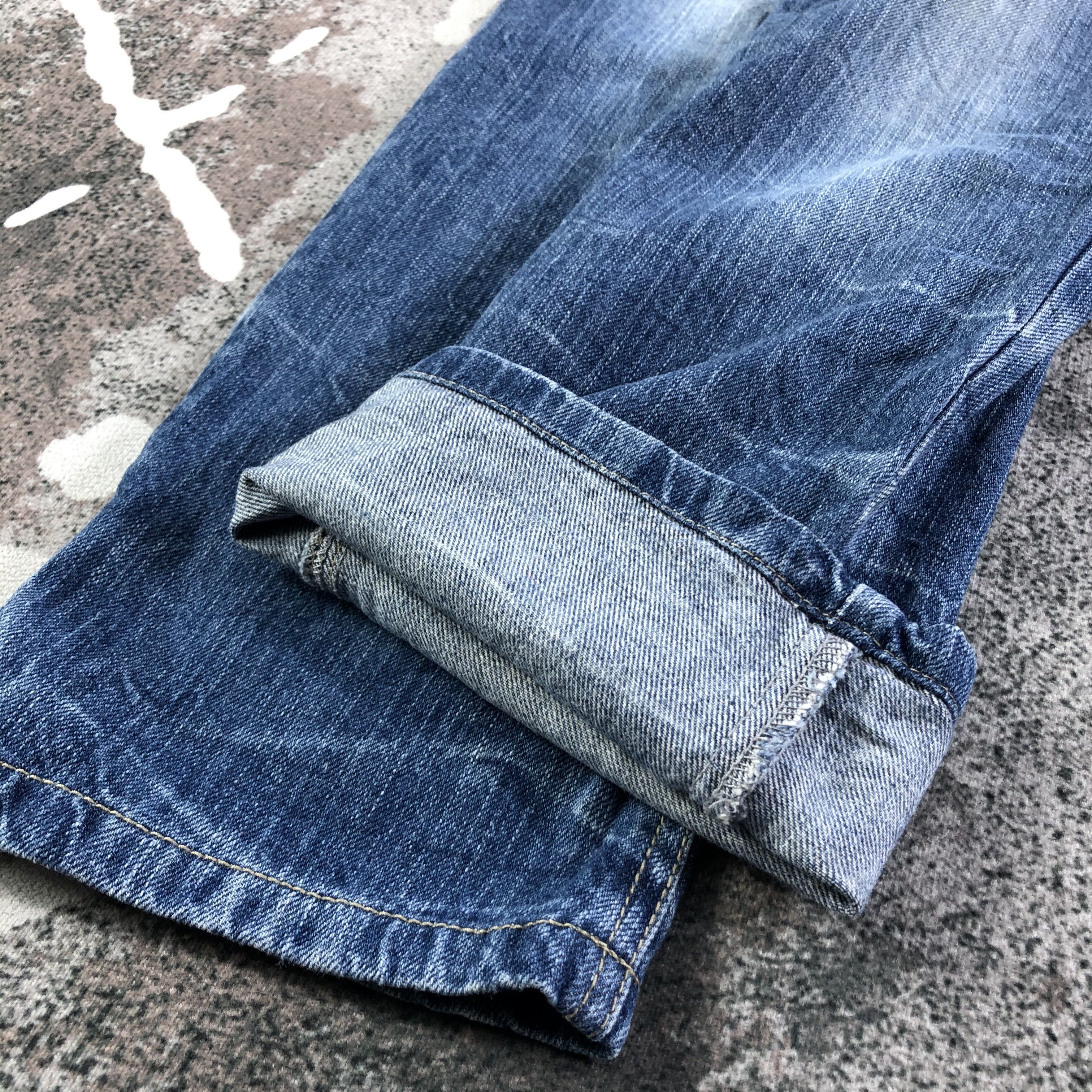 Japanese Brand Vintage Japanese Brand Faded Double Waist Jeans KJ1965 Size US 28 / EU 44 - 5 Thumbnail