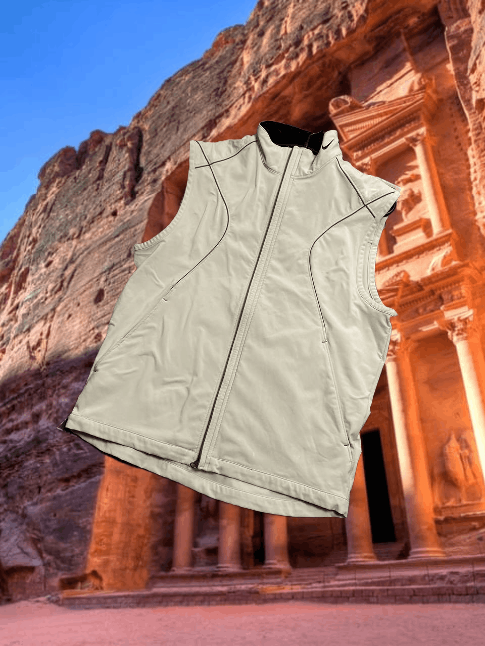 Nike vintage Y2K vest Nike Streetwear Size US S / EU 44-46 / 1 - 1 Thumbnail
