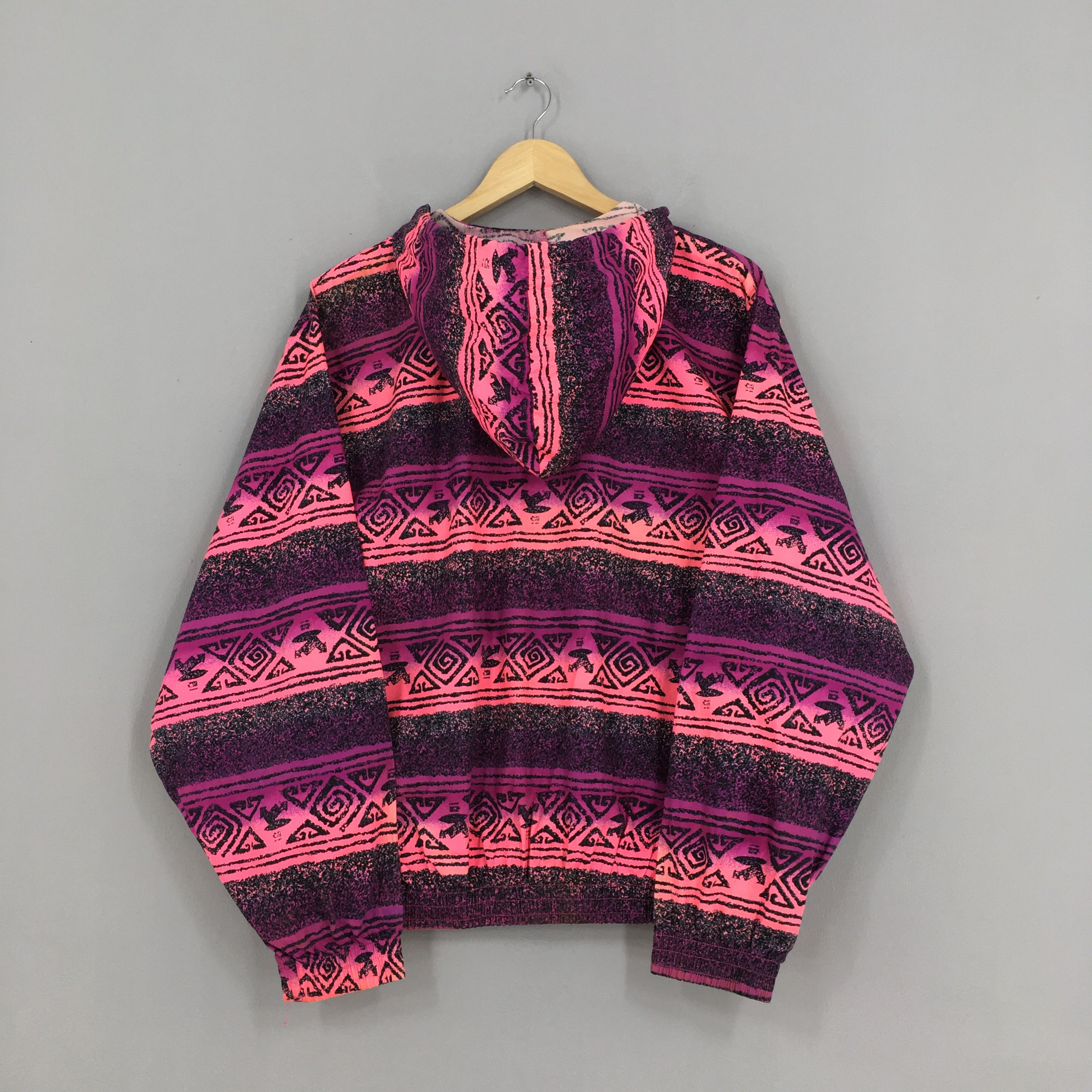 Other Vintage 90's Surf Fetish Hoodie Abstract Pattern Jacket Size US L / EU 52-54 / 3 - 10 Thumbnail