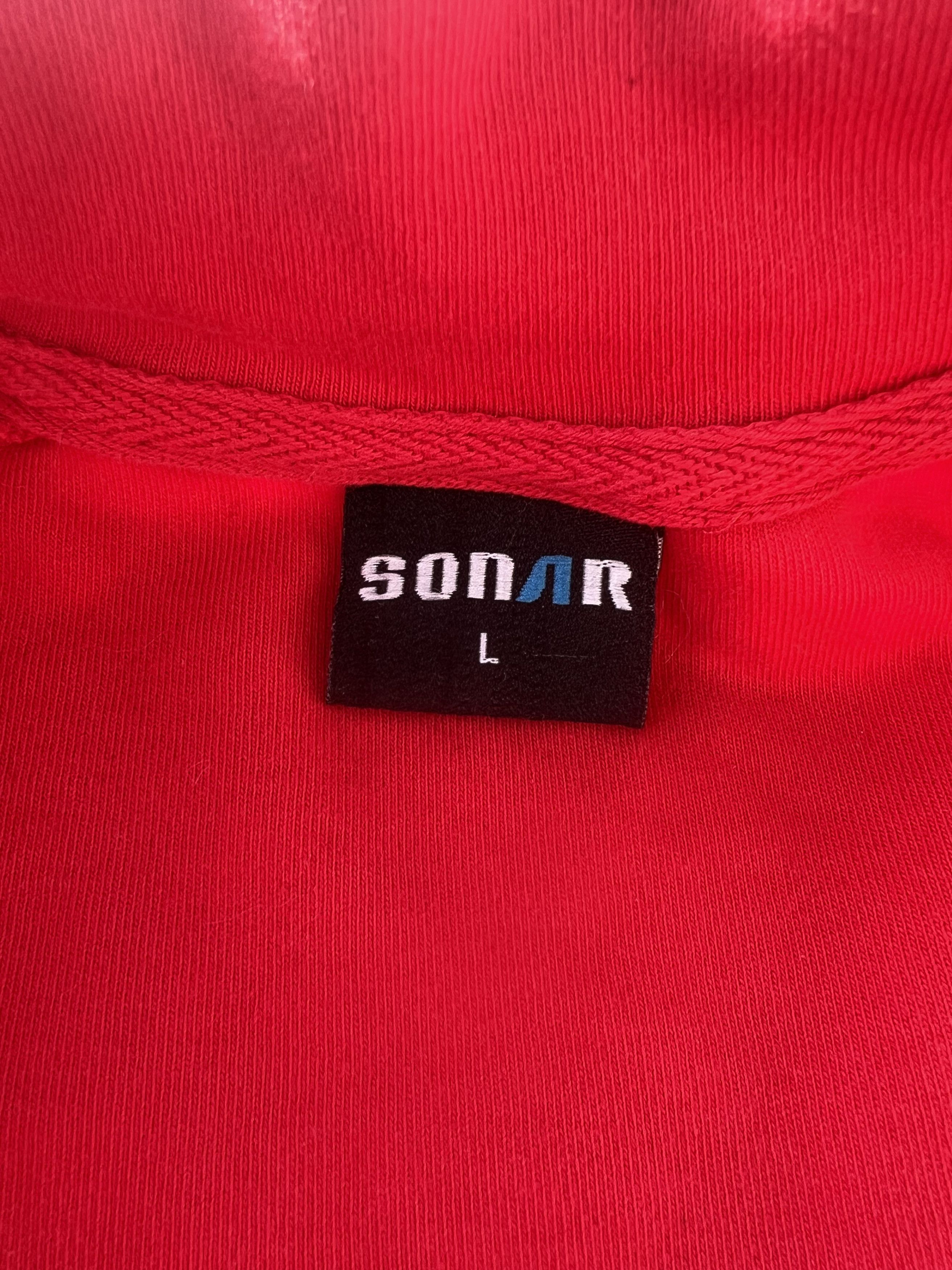 Other Berlin zip up crewneck hoodie red Size US L / EU 52-54 / 3 - 4 Thumbnail