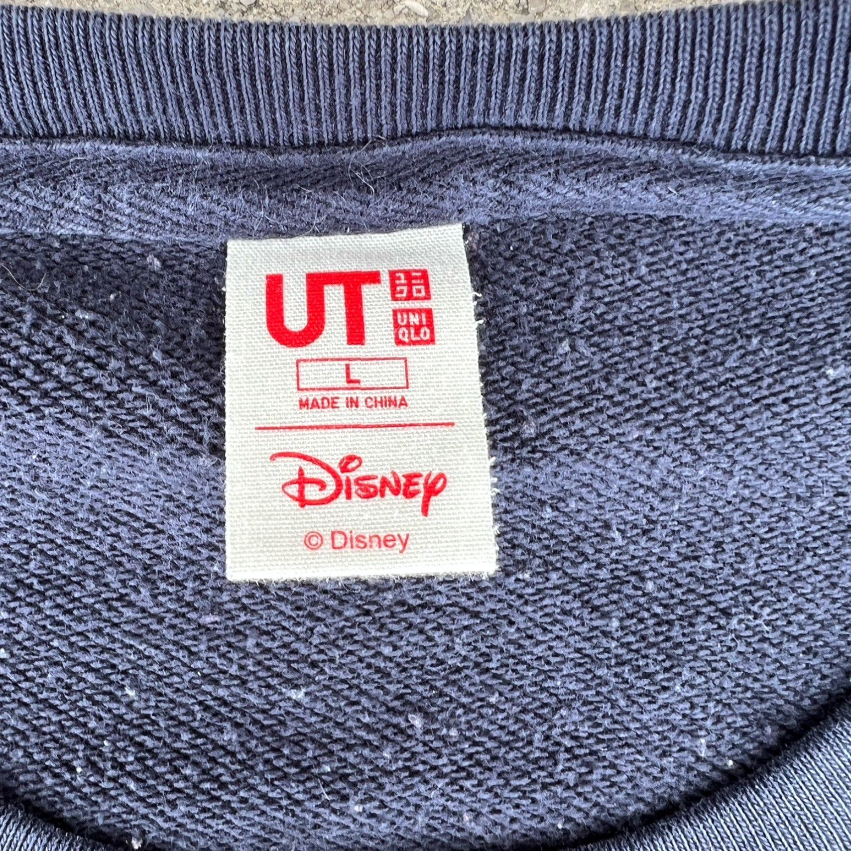 Disney VINTAGE Disney Mickey Mouse Sweatshirt Long Sleeve Crew Neck Pullover Unisex Adults Blue 90s Casual Size L / US 10 / IT 46 - 3 Thumbnail