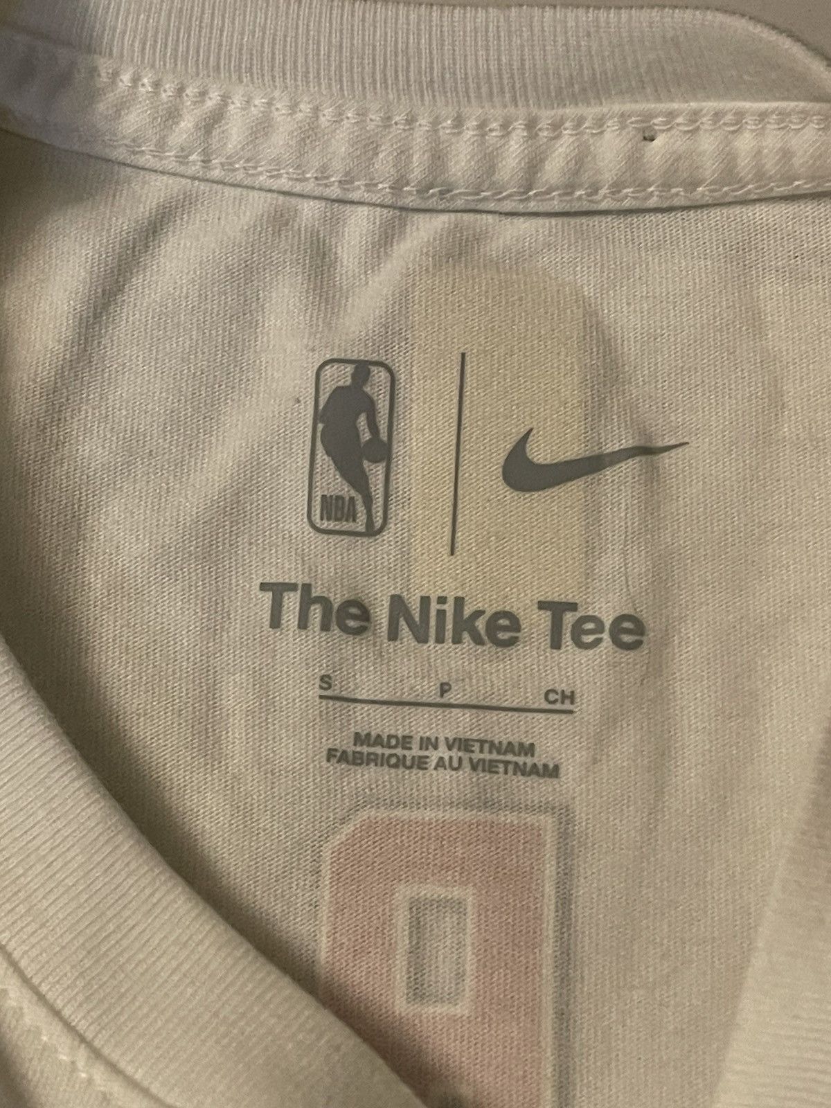 Nike Nike Tyler Herro Miami Heat T Shirt Mens Small White #14 Size US S / EU 44-46 / 1 - 3 Thumbnail