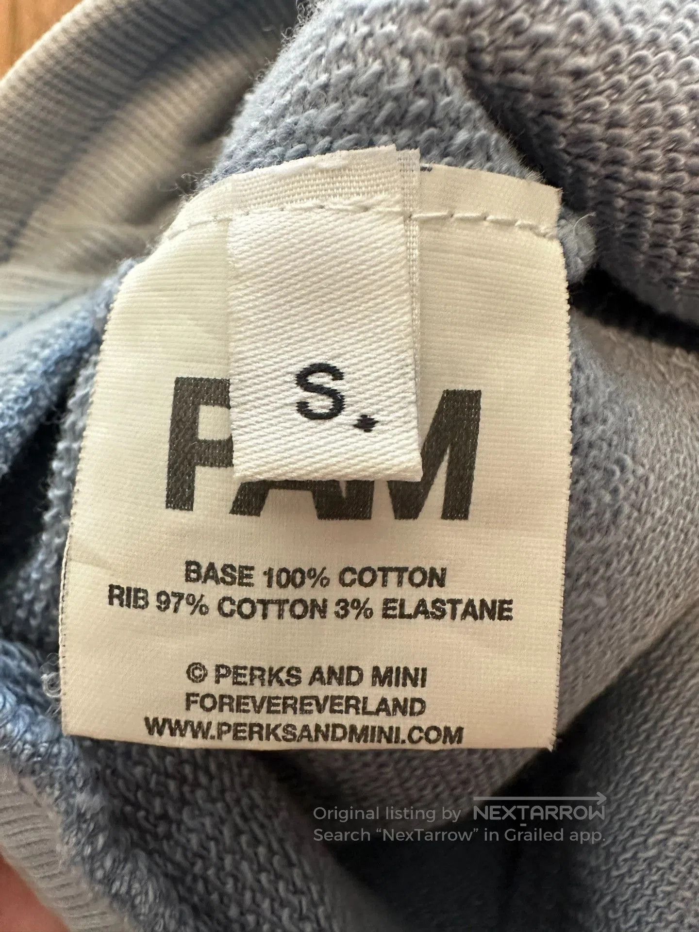 Paa P.A.M Limited Washed Blue Jogger Pants. Size US 30 / EU 46 - 7 Thumbnail