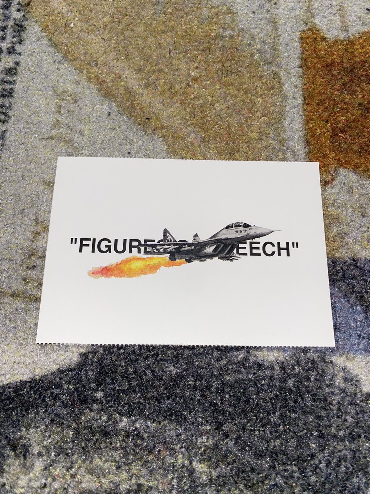 Virgil Abloh VIRGIL ABLOH BROOKLYN MUSEUM POSTCARD Size ONE SIZE - 1 Thumbnail