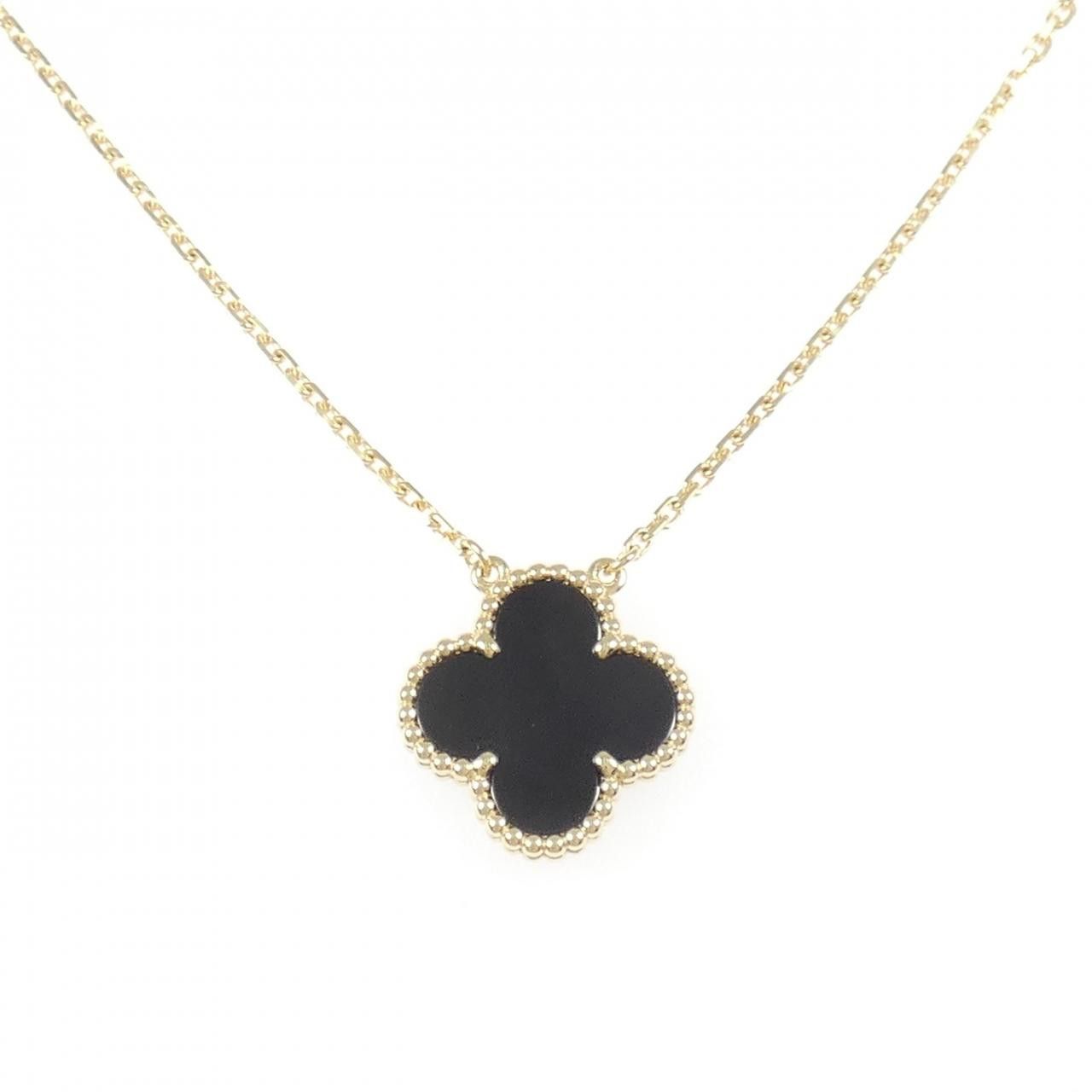 Van Cleef & Arpels Van Cleef & Arpels Van Cleef & Arpels Vintage Alhambra 750 Yellow Gold Necklace Precious Metal Necklace VCARA45800 DUTY FREE for USA Size ONE SIZE - 1 Thumbnail