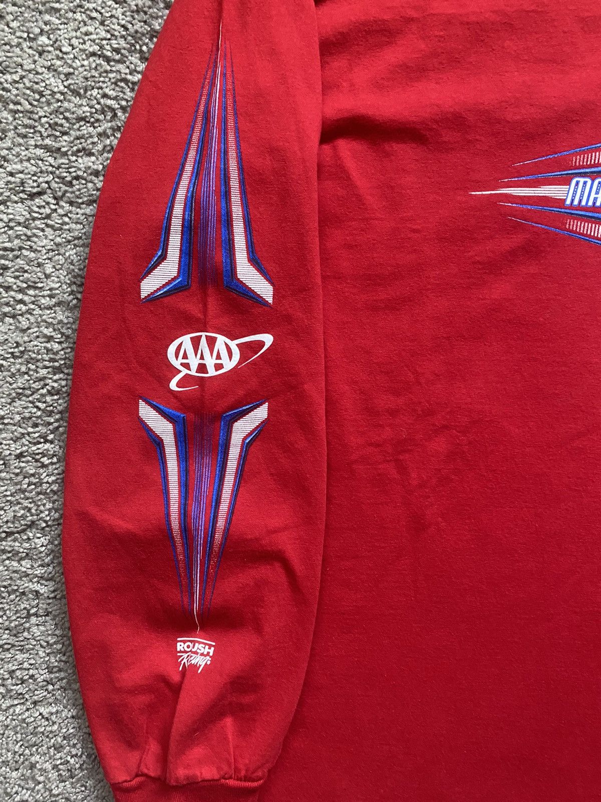 NASCAR × Vintage Vintage NASCAR Longsleeve Tee Shirt Size US XXL / EU 58 / 5 - 3 Thumbnail