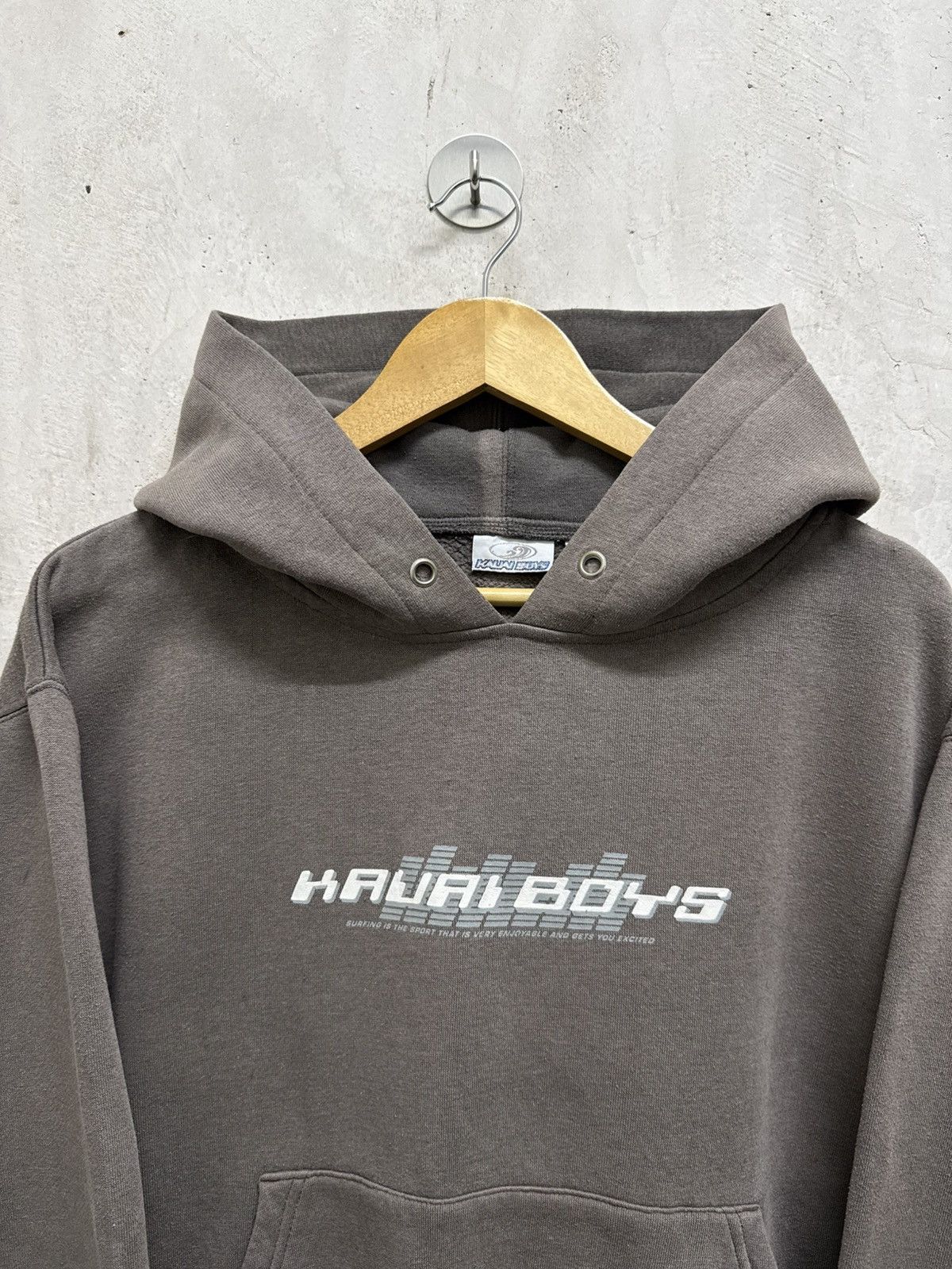 Vintage 2000s Surf Kauai Boys Boxy Hoodie Size US M / EU 48-50 / 2 - 3 Thumbnail