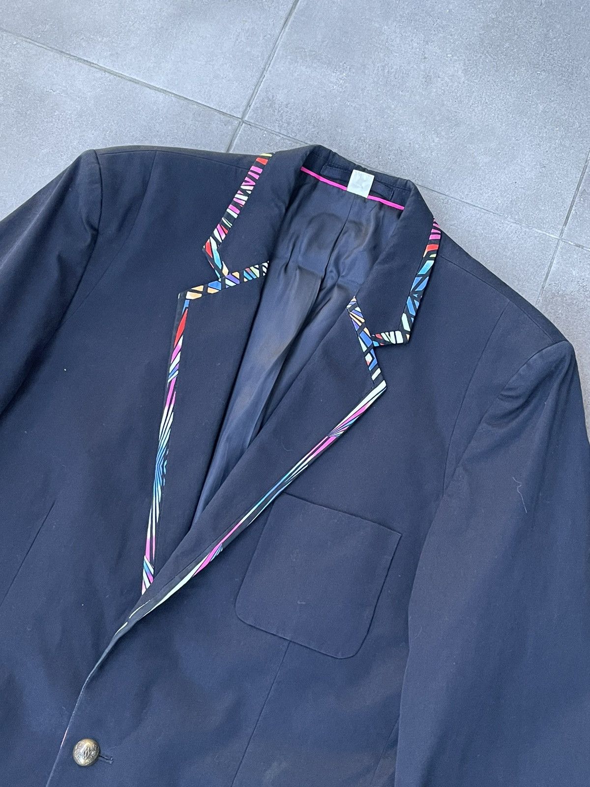 Other AW09 Matthew Williamson X H&M Mosaics Navy Blazer Size US M / EU 48-50 / 2 - 11 Thumbnail