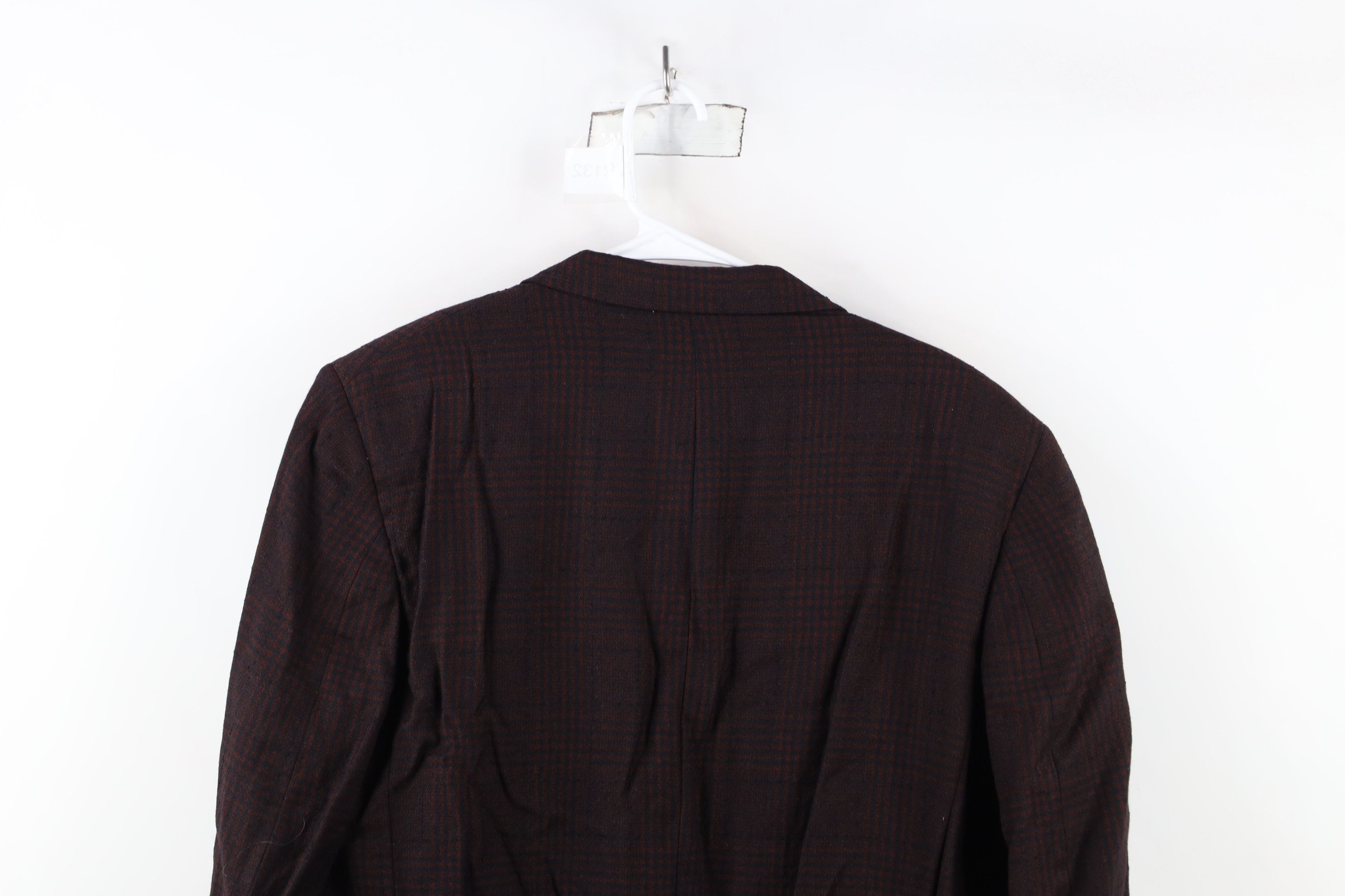 Vintage Vintage 60s Streetwear Sport Coat Suit Jacket Red Plaid USA Size US L / EU 52-54 / 3 - 13 Thumbnail