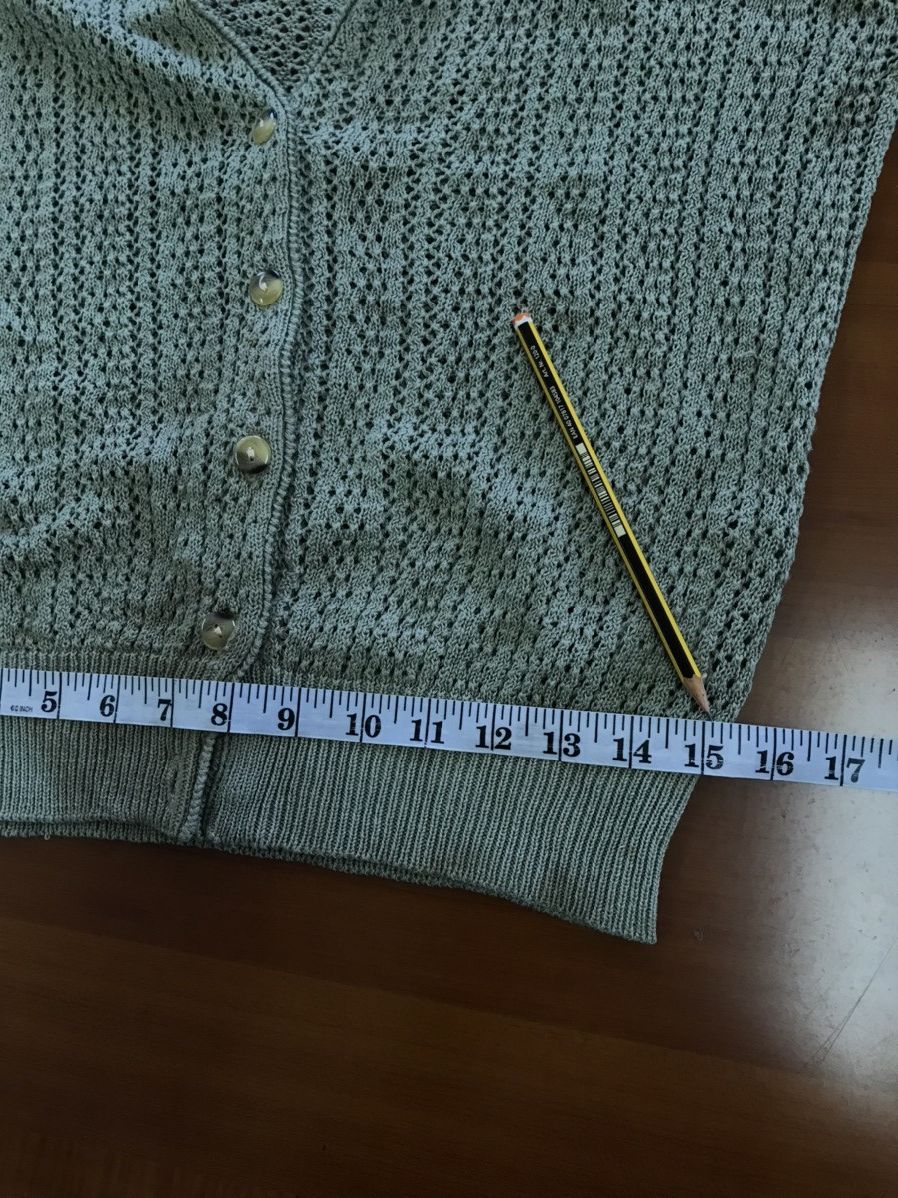 Vintage 🌿 Pinion Olive Knit Cardigan - Size L 🌿 Size US L / EU 52-54 / 3 - 23 Thumbnail