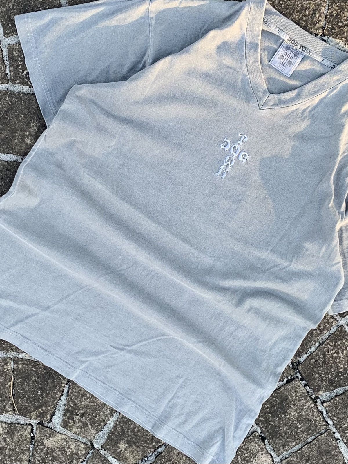 Dogtown × Vintage Vintage 90‘s Dogtown Skateboard Big Logo T-Shirt Streetwear Size US L / EU 52-54 / 3 - 1 Thumbnail