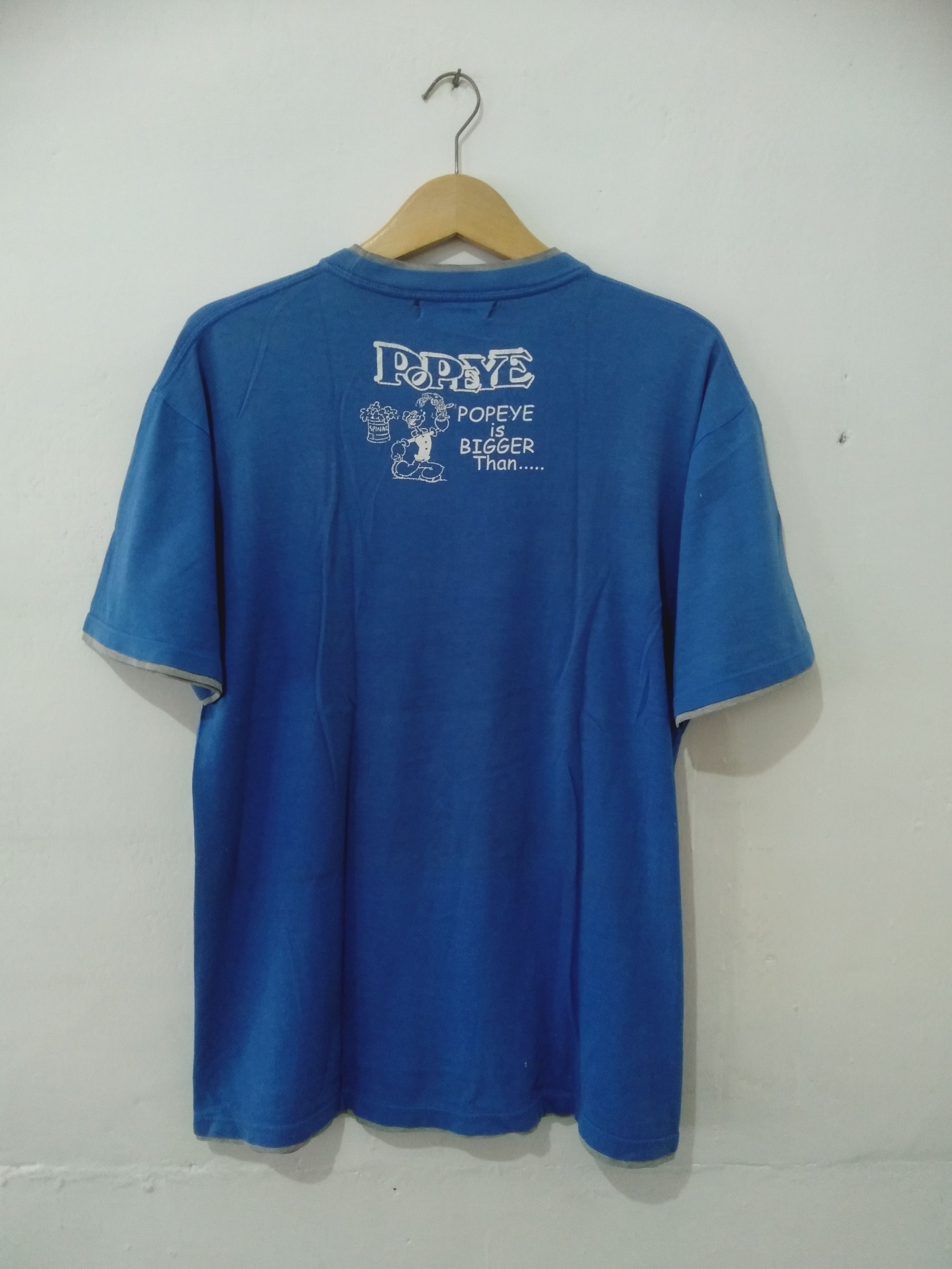Cartoon Network T shirt Double Layer vintage popaye & Olyve Size US L / EU 52-54 / 3 - 2 Thumbnail