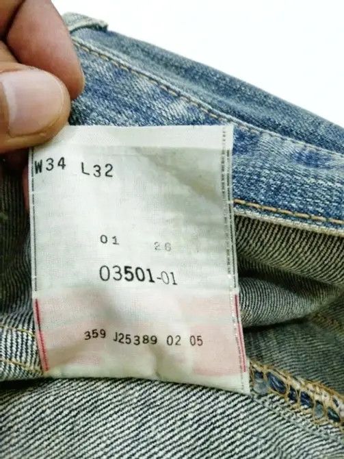 Levi's Vintage Levi's 501 Distressed Jeans 34x29 Size US 34 / EU 50 - 9 Thumbnail