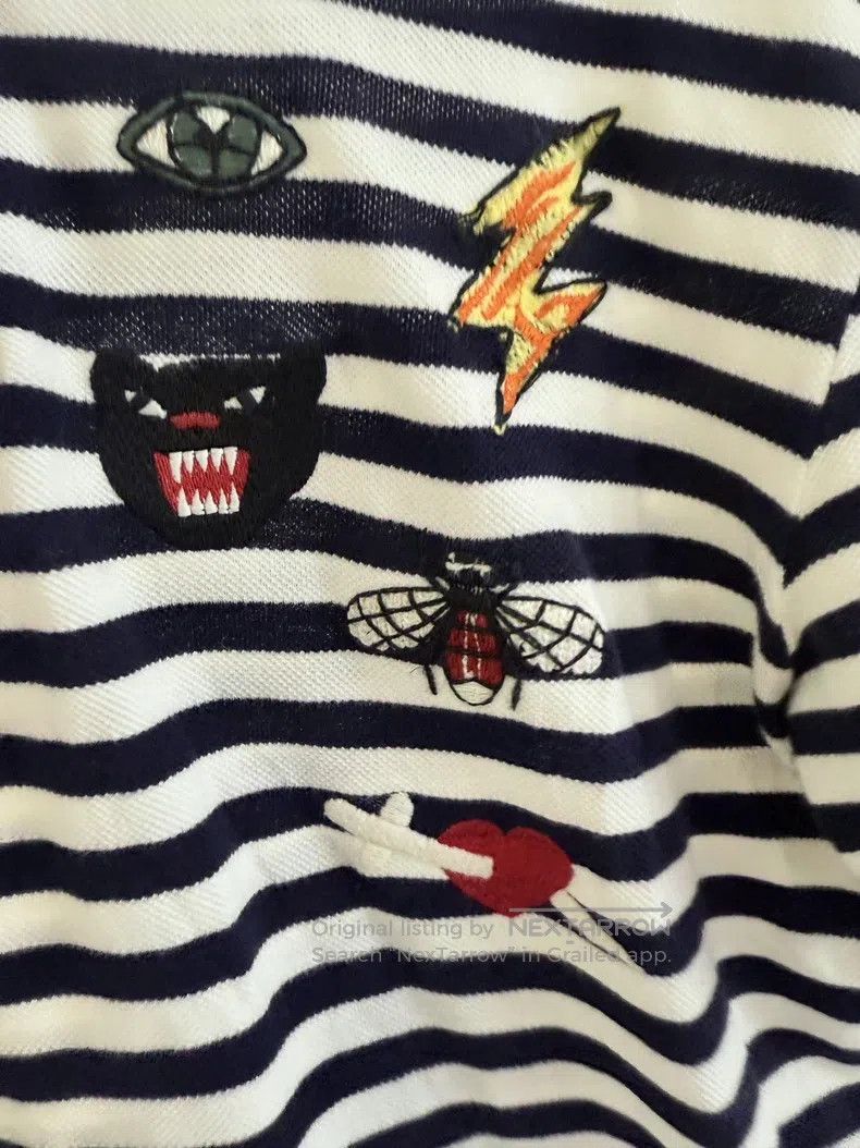 Gucci Gucci Striped short-sleeved shirt Size US M / EU 48-50 / 2 - 5 Thumbnail