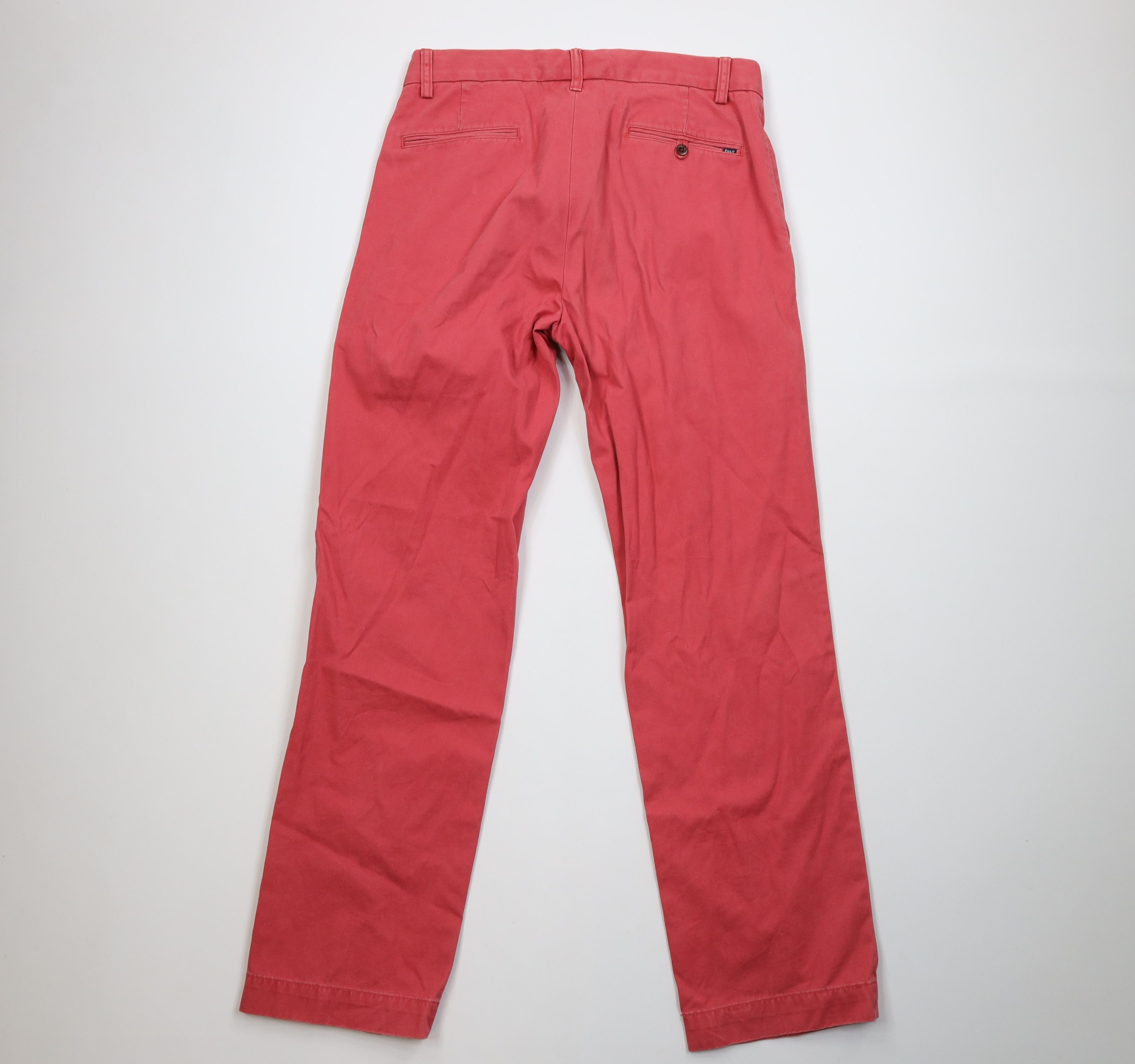 Polo Ralph Lauren Vintage 90s Ralph Lauren Classic Straight Leg Chino Pants Size US 32 / EU 48 - 8 Thumbnail