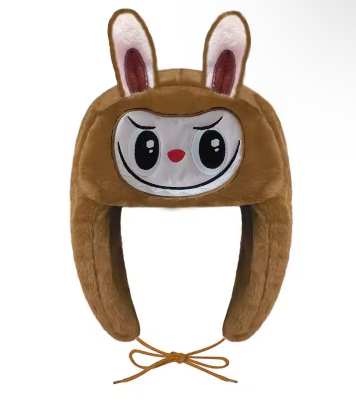 Japanese Brand Y2K Vintage Brown Monster Ushanka Autumn Winter Warm Hat Size ONE SIZE - 1 Thumbnail
