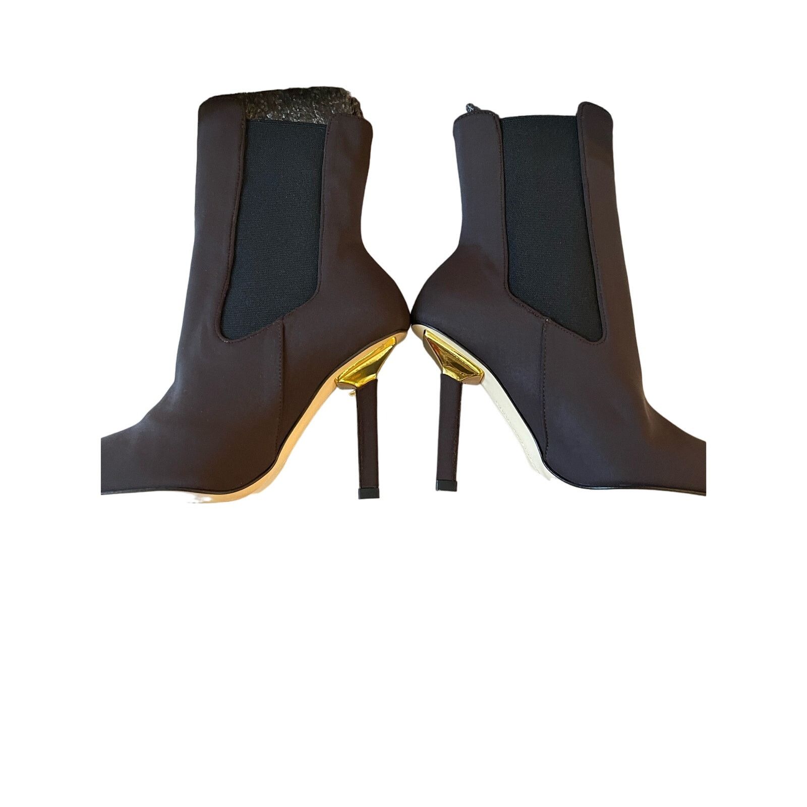 Good American Good American, High Kickstand Booties, NEW/Bag, Size:4 Size US 4 / IT 34 - 3 Thumbnail