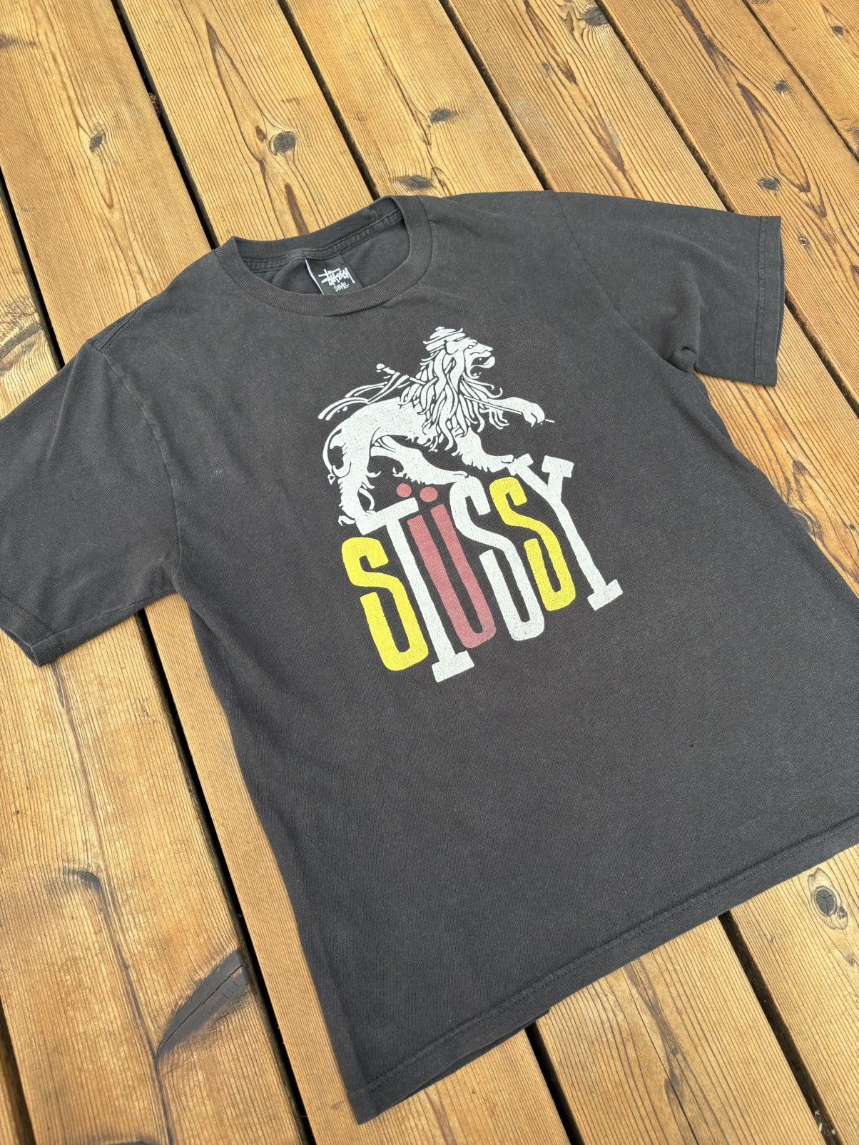 Stussy Rare 1990's Stussy Lion Graphic Size US S / EU 44-46 / 1 - 2 Thumbnail