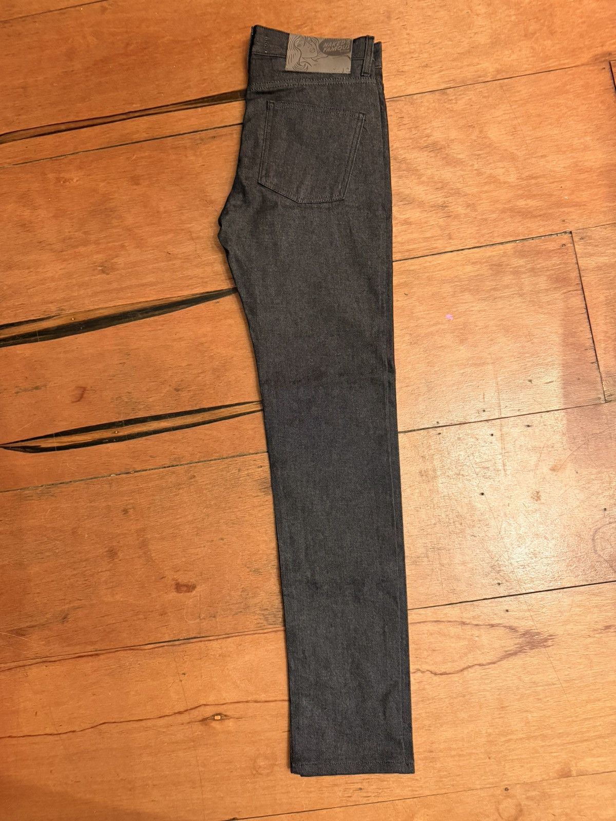 Naked & Famous Super Guy “Black Boost” Jeans – Size 31 – Unworn Size US 31 - 1 Thumbnail