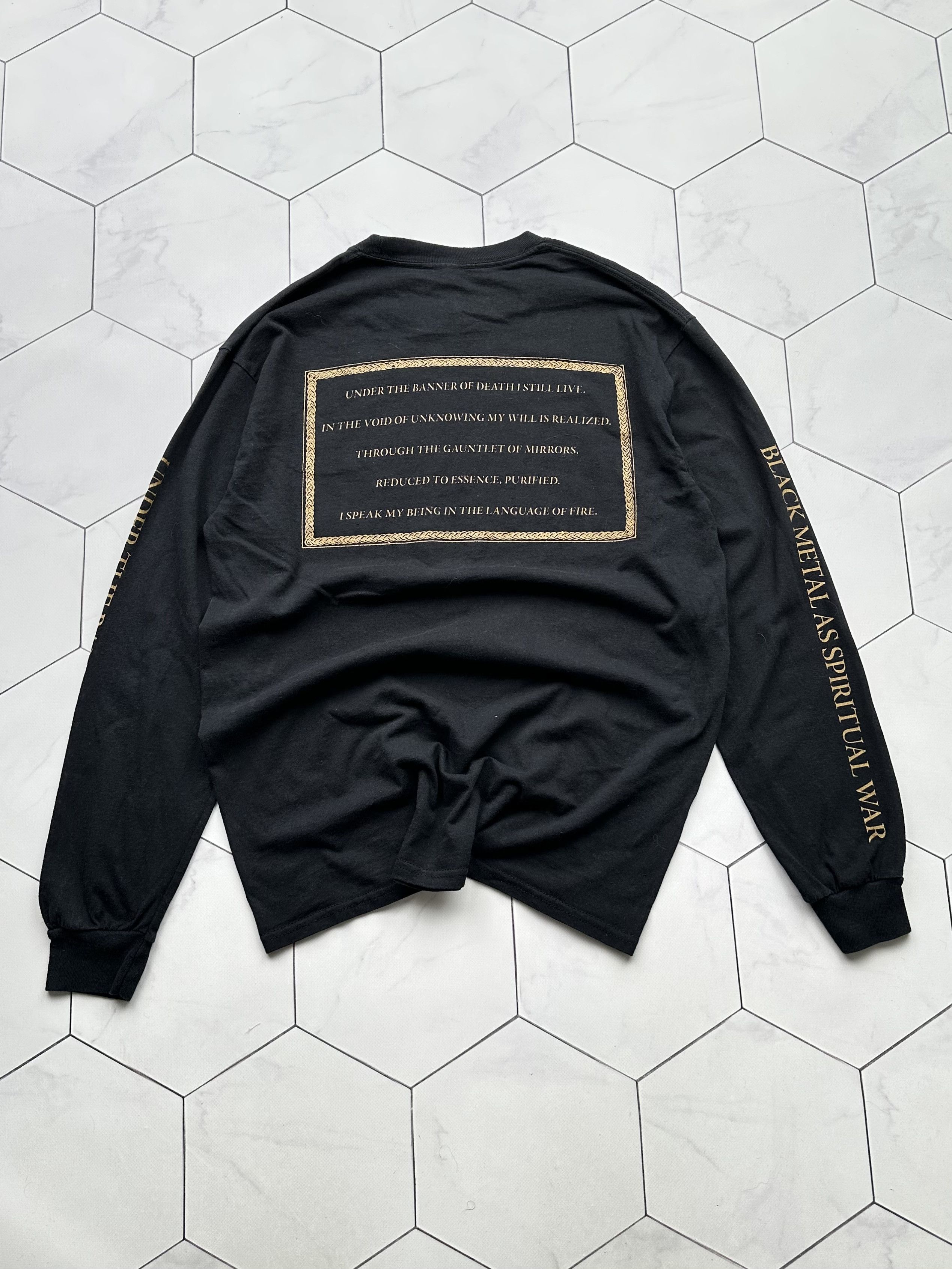 Japanese Brand Vintage Vanum Ageless Fire Long Sleeve (B410)E2 Size US M / EU 48-50 / 2 - 6 Thumbnail