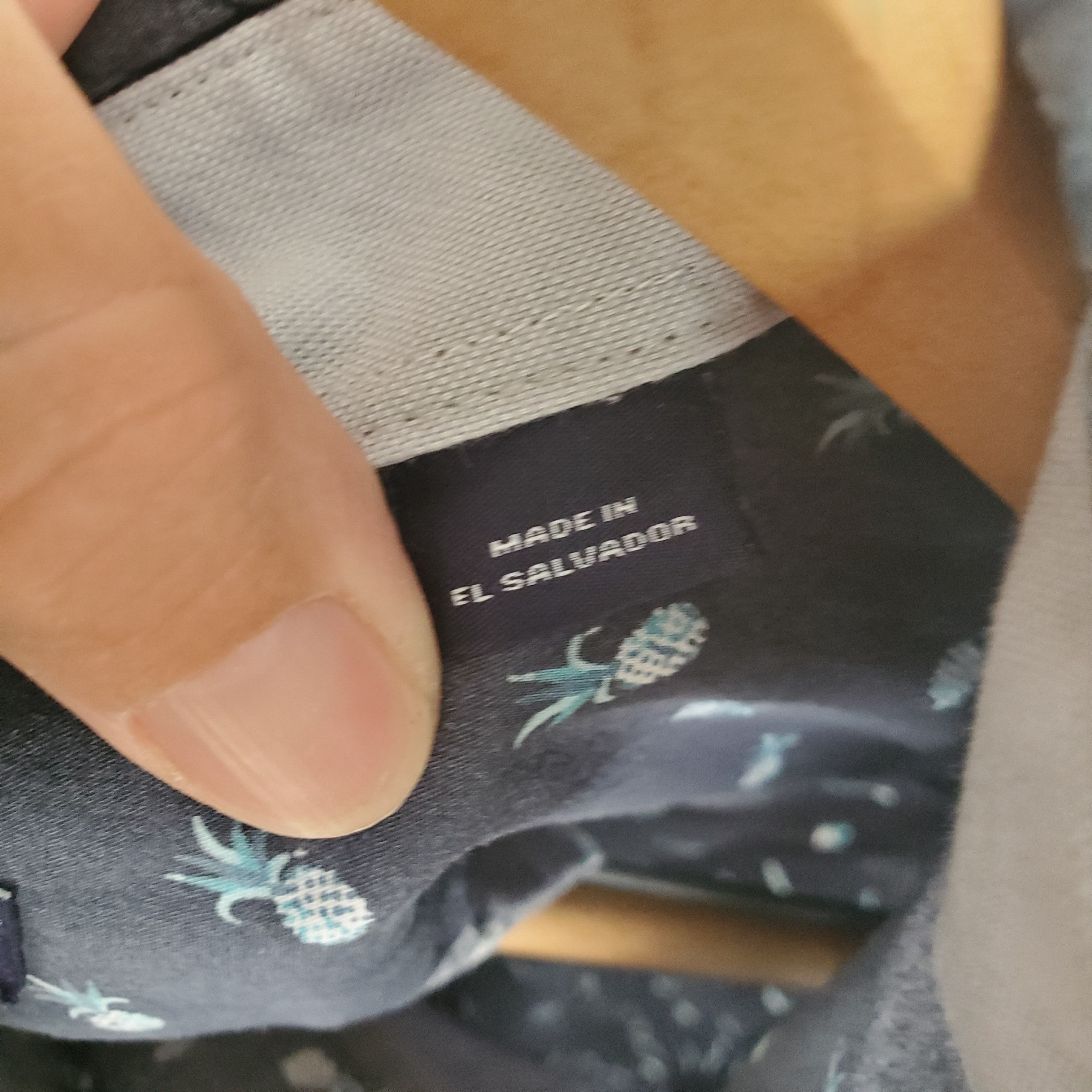 Cremieux Cremieux Navy White Pineapple Button Up Short Sleeve SizeXXL Size US XXL / EU 58 / 5 - 6 Thumbnail