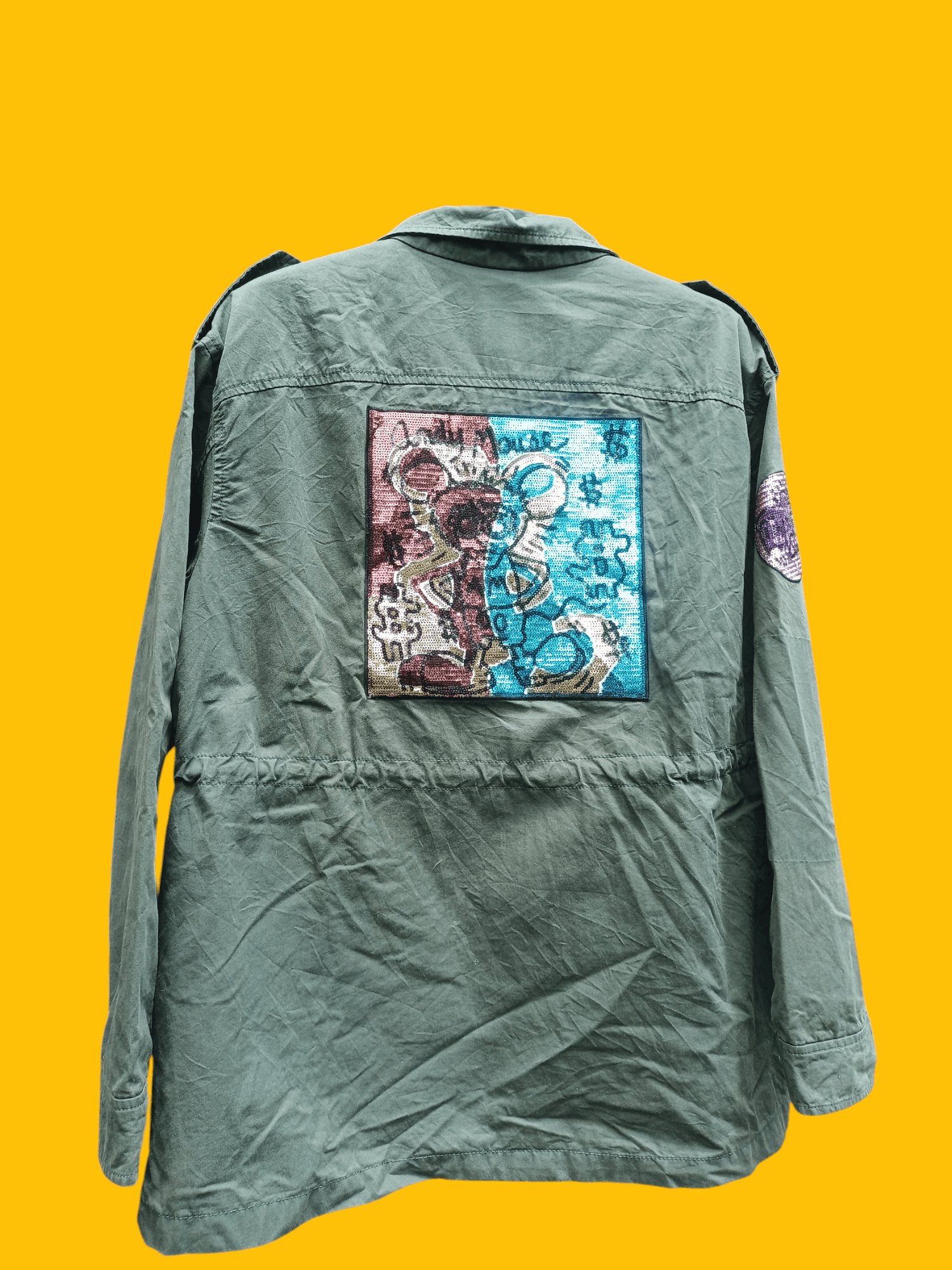 Designer × Japanese Brand × Keith Haring GGPX X KEITH HARING ANDY MOUSE Parka Jacket Size US M / EU 48-50 / 2 - 23 Thumbnail