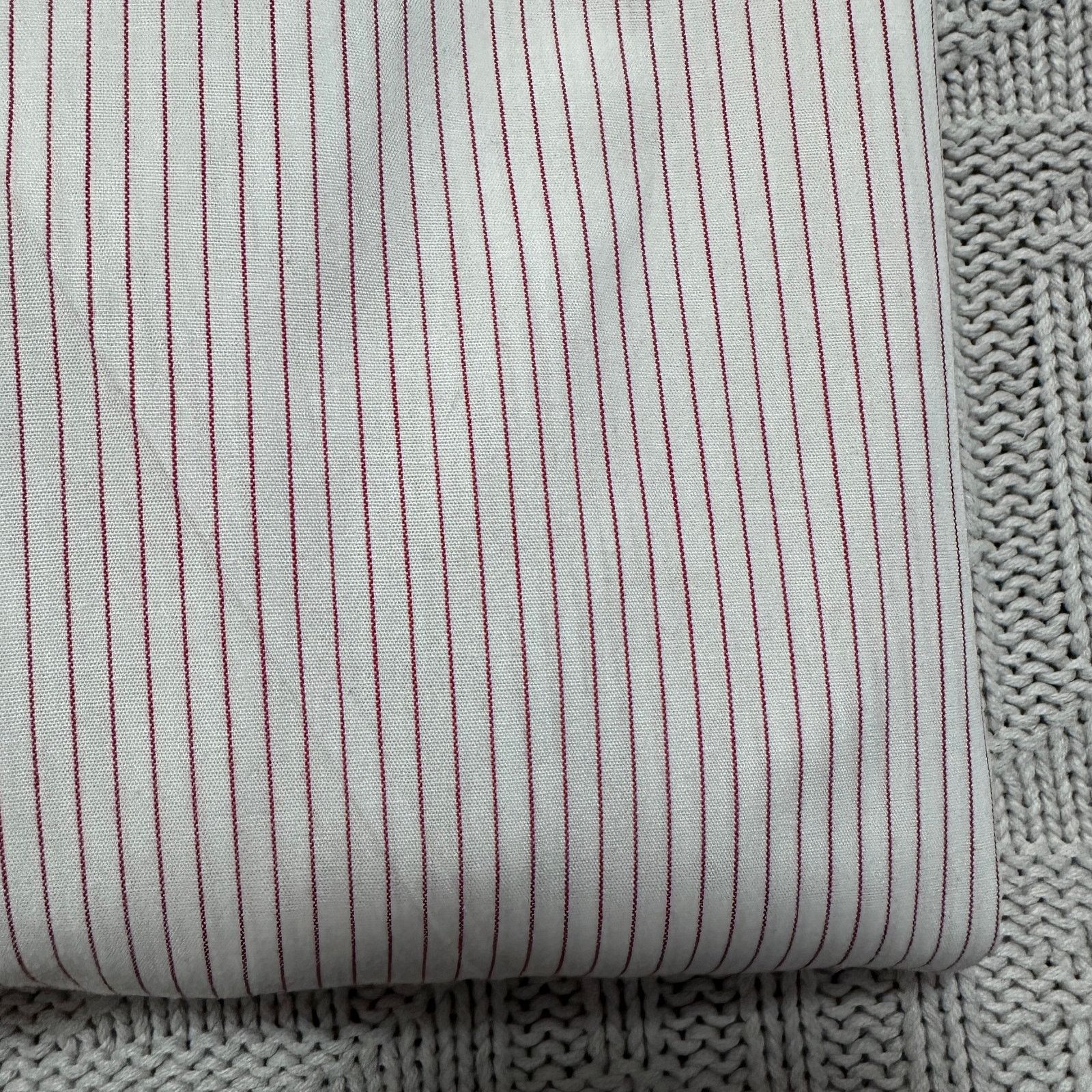 Tom James Tom James red pinstripe custom made button down size L Size US L / EU 52-54 / 3 - 5 Thumbnail