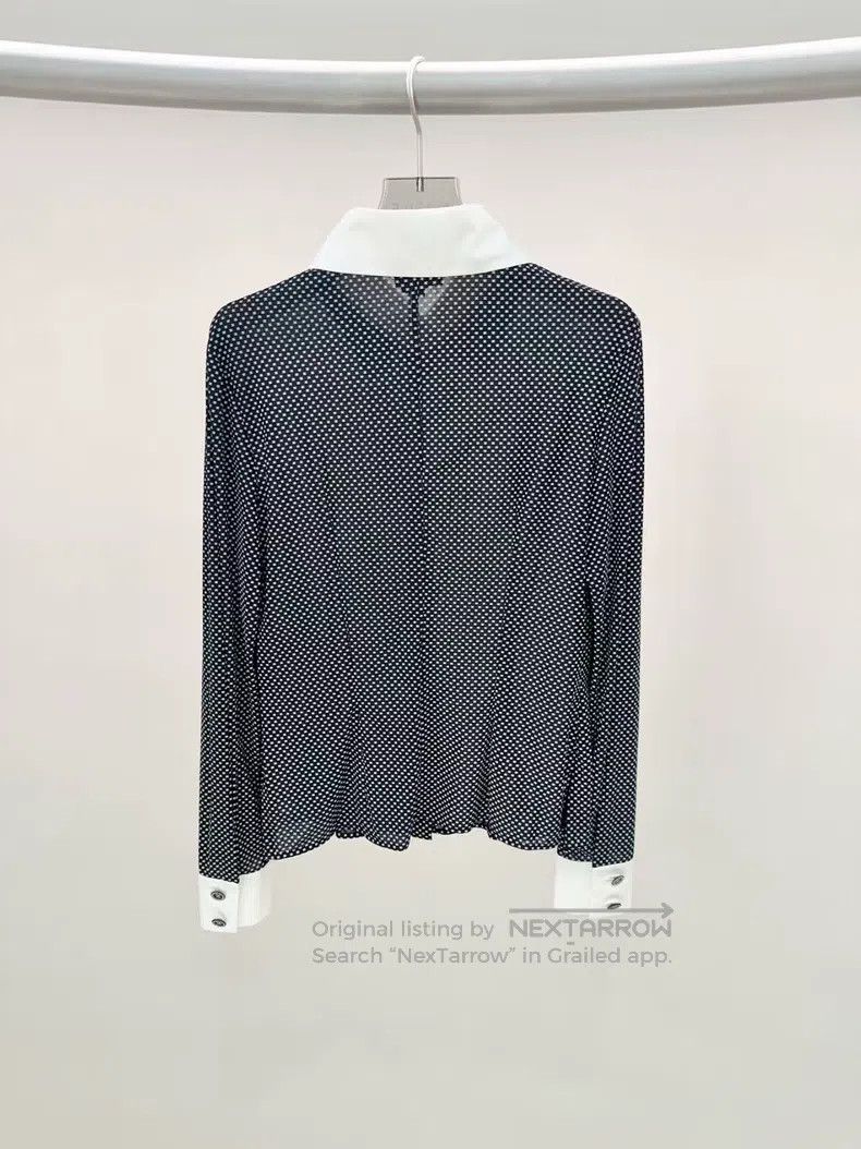 Chanel Chanel Logo shirt full of dots Size XS / US 0-2 / IT 36-38 - 2 Thumbnail