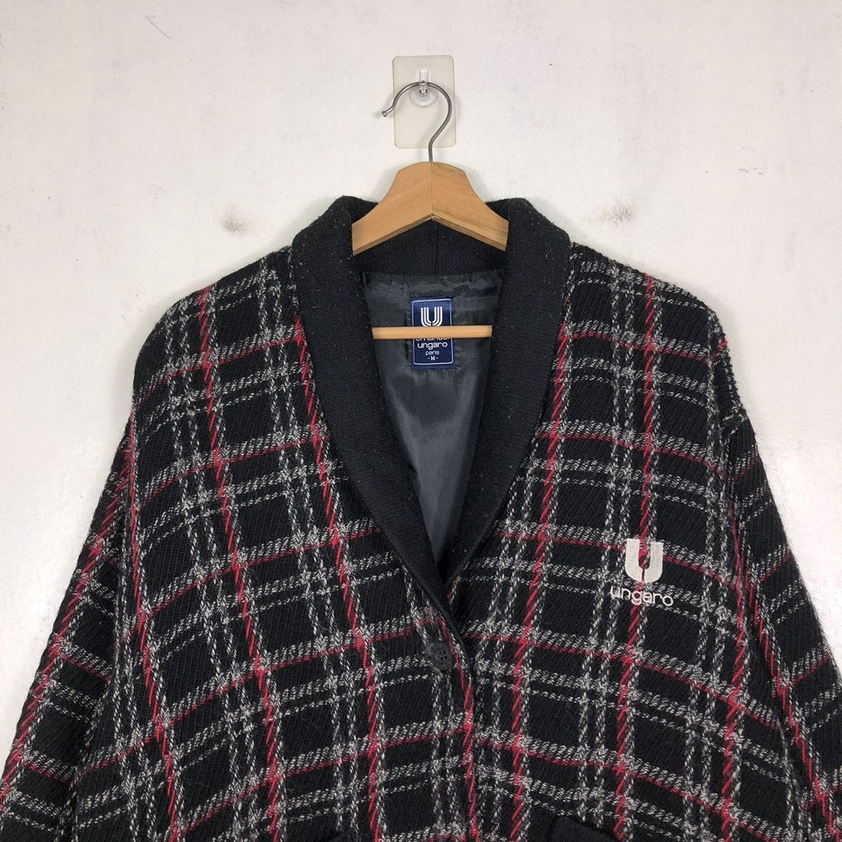 Japanese Brand × Vintage 📌VINTAGE WOOL CARDIGAN JACKET EMANUEL UNGARO ISSEY MIYAKE Size US M / EU 48-50 / 2 - 5 Thumbnail