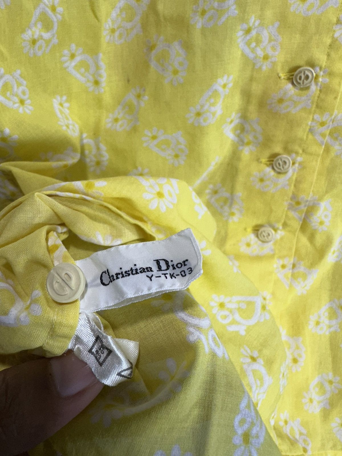 Christian Dior Monsieur CHRISTIAN DIOR Shirt Size M / US 6-8 / IT 42-44 - 9 Thumbnail