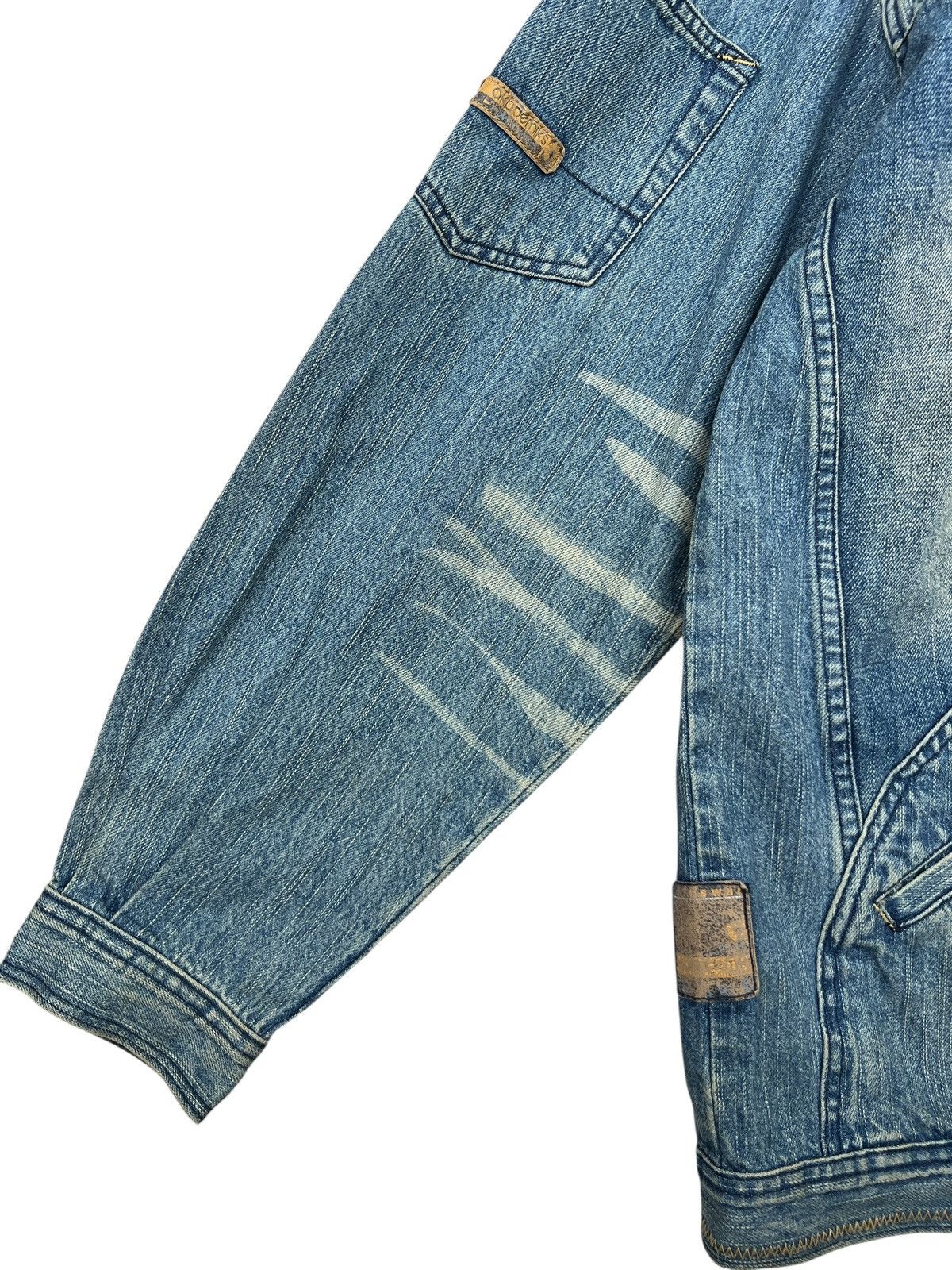 Akademiks Vintage Y2K Akademiks Sandwash Faded Chore Denim Jacket Size US XL / EU 56 / 4 - 6 Thumbnail