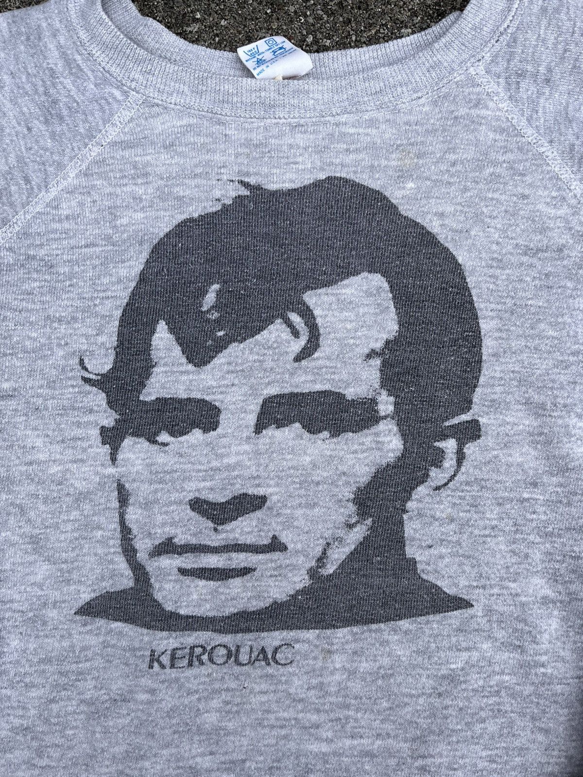 Champion × Vintage Vintage 1980s Jack Kerouac Champion Sweatshirt RARE Size US M / EU 48-50 / 2 - 2 Thumbnail