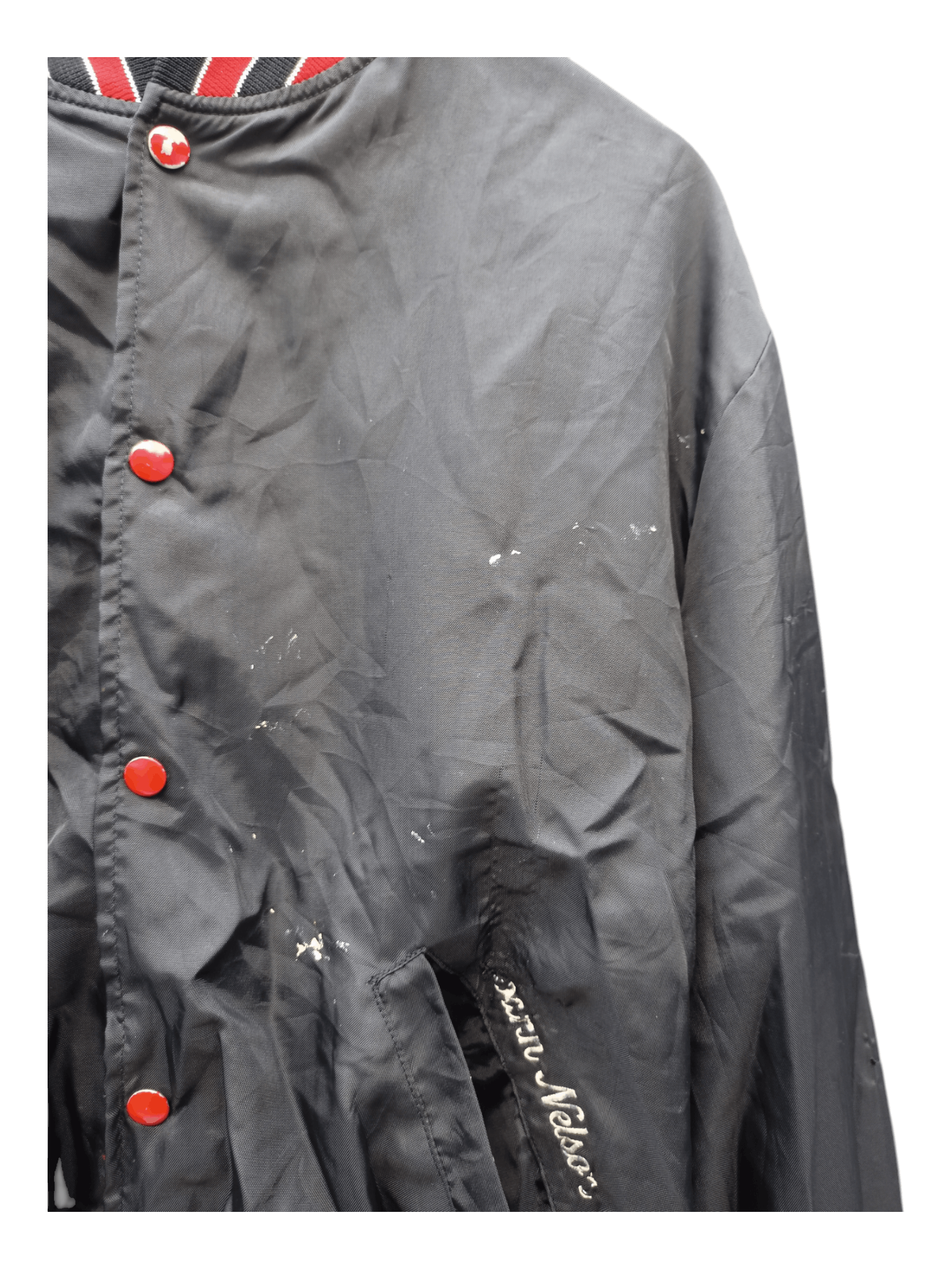Holloway Vintage 90s Halloway Hondis Bros Versity Nylon Jacket Size US XL / EU 56 / 4 - 9 Thumbnail