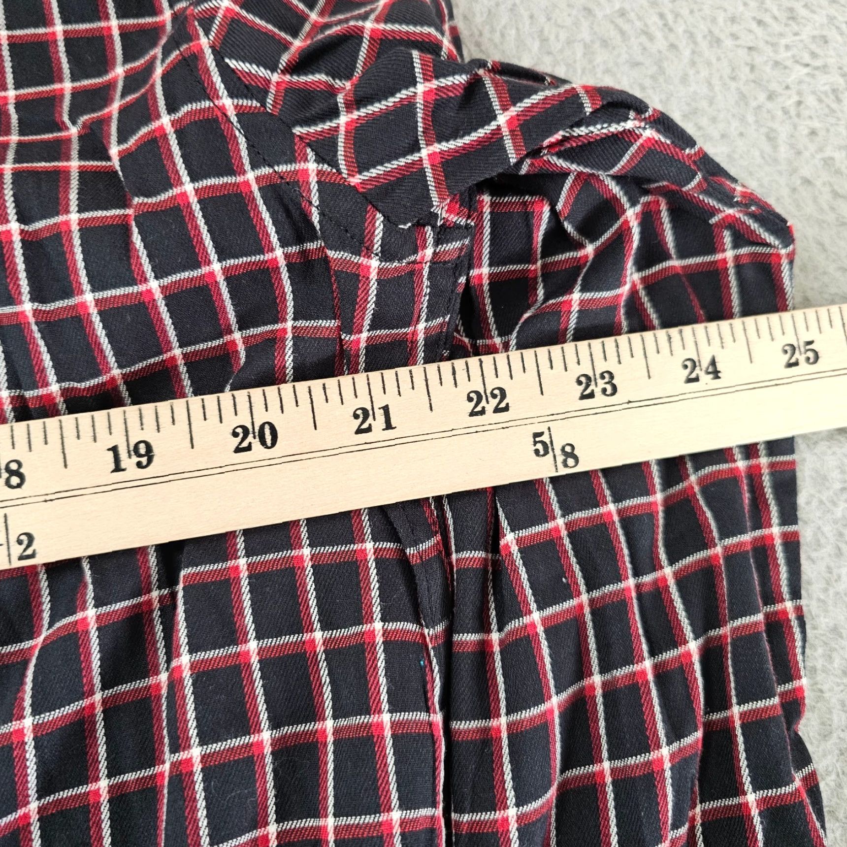 Lands' End VINTAGE Lands End Flannel Shirt Mens Medium Check Brushed Twill Lightweight Soft Casual Size US M / EU 48-50 / 2 - 6 Thumbnail