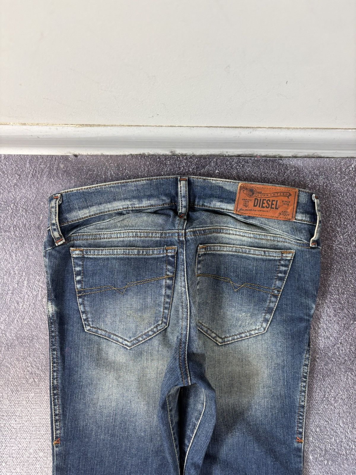 Diesel Diesel Getlegg NWT Women’s Slim Skinny Blue Denim Jeans Size 25" / US 0 / IT 36 - 17 Thumbnail
