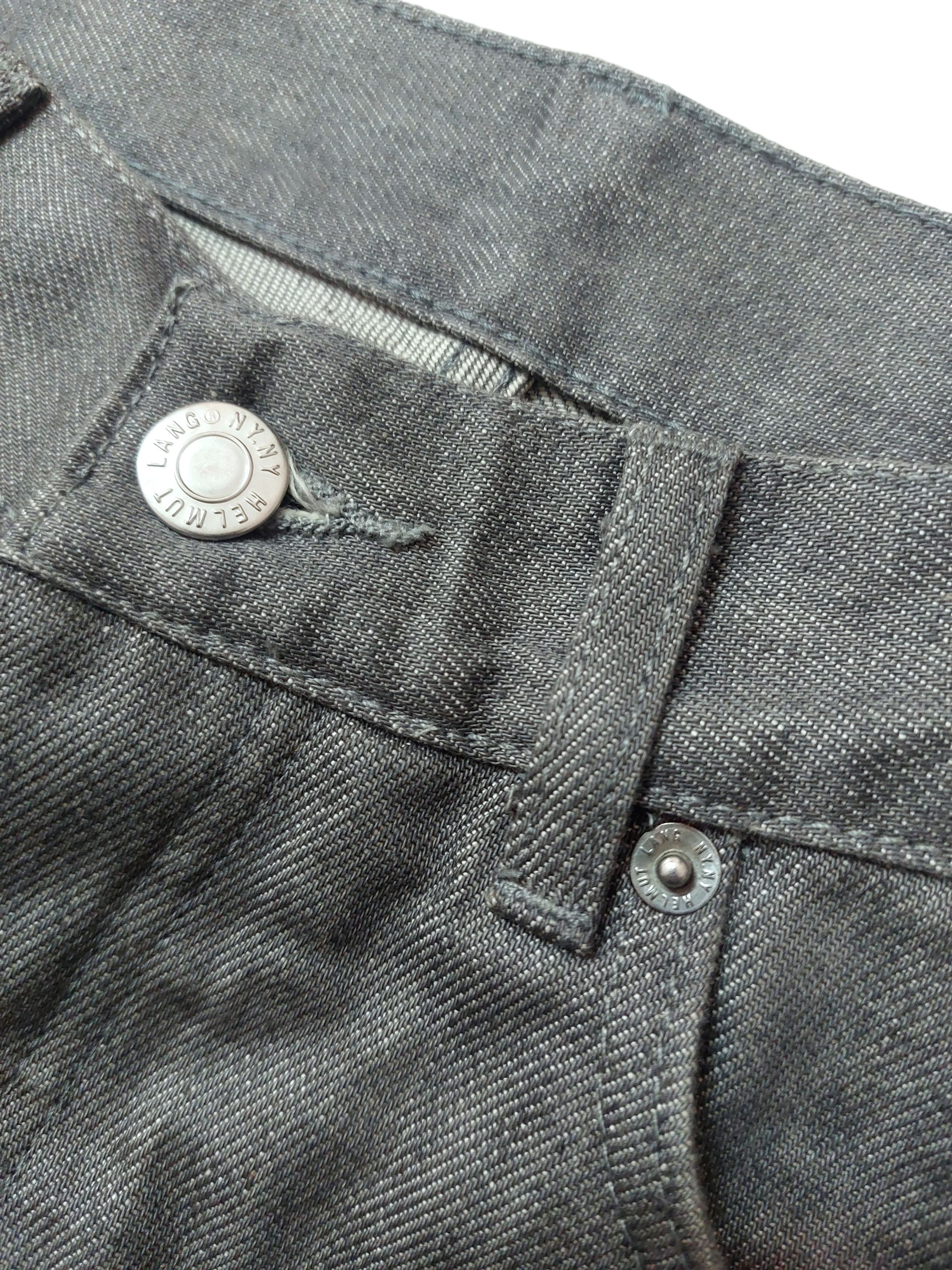 Helmut Lang Helmut Lang Treated Raw Denim Low Waist Contour Fit Size US 29 - 5 Thumbnail