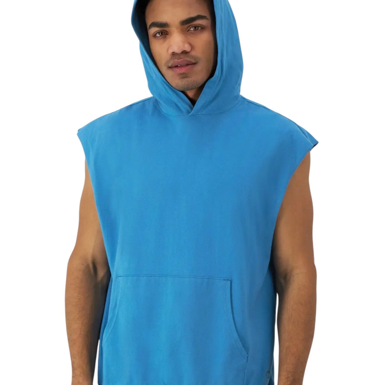Champion Champion - Men's Sleeveless Hoodie - Light Blue - Small Size US S / EU 44-46 / 1 - 14 Thumbnail