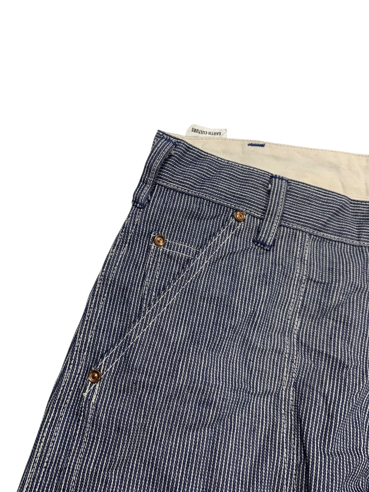 Japanese Brand Japanese brand Vintage work wear Hickory Pants Size US 30 / EU 46 - 6 Thumbnail