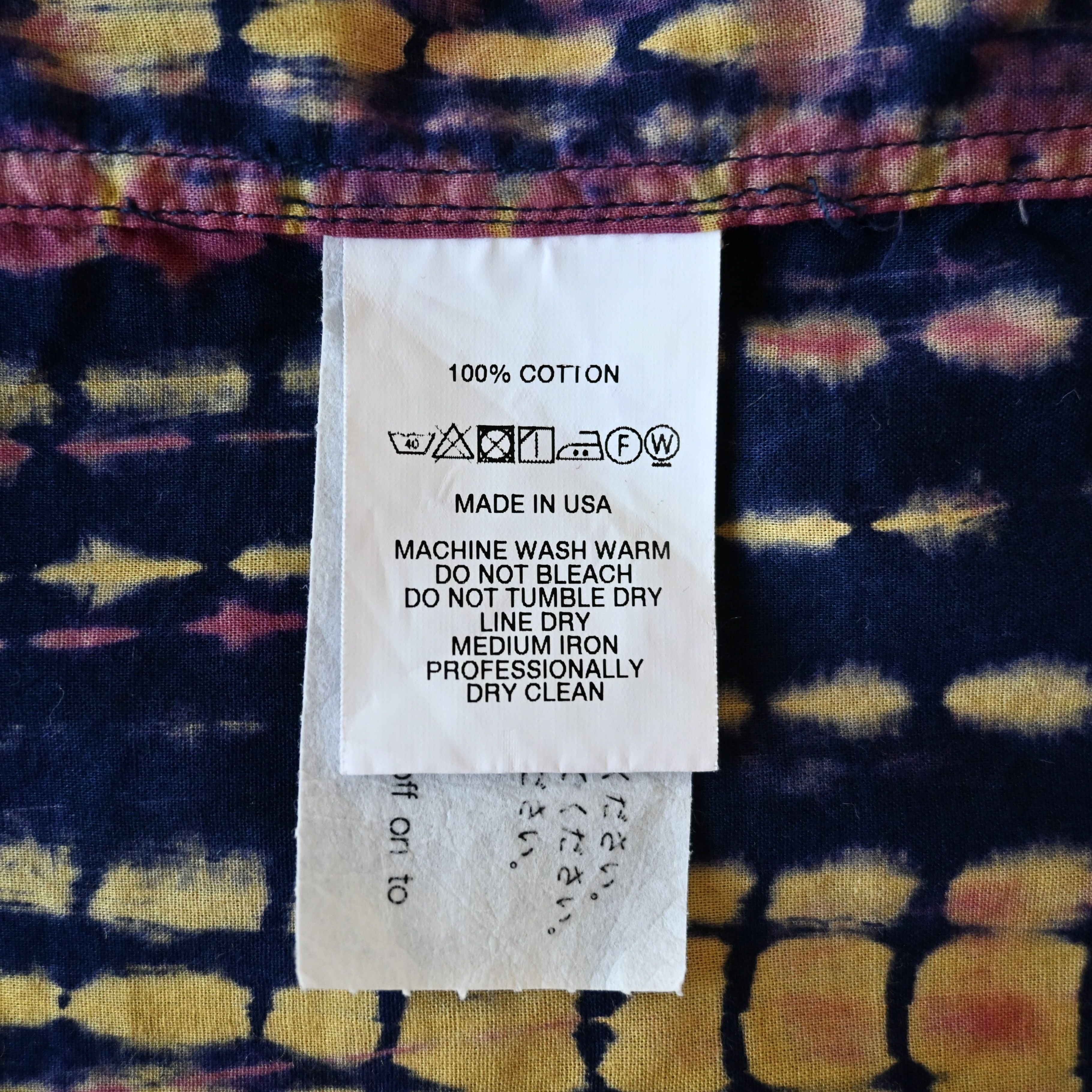 Engineered Garments Engineered Garments "19th Century Shirt" Lawn batik stripe Size US S / EU 44-46 / 1 - 15 Thumbnail