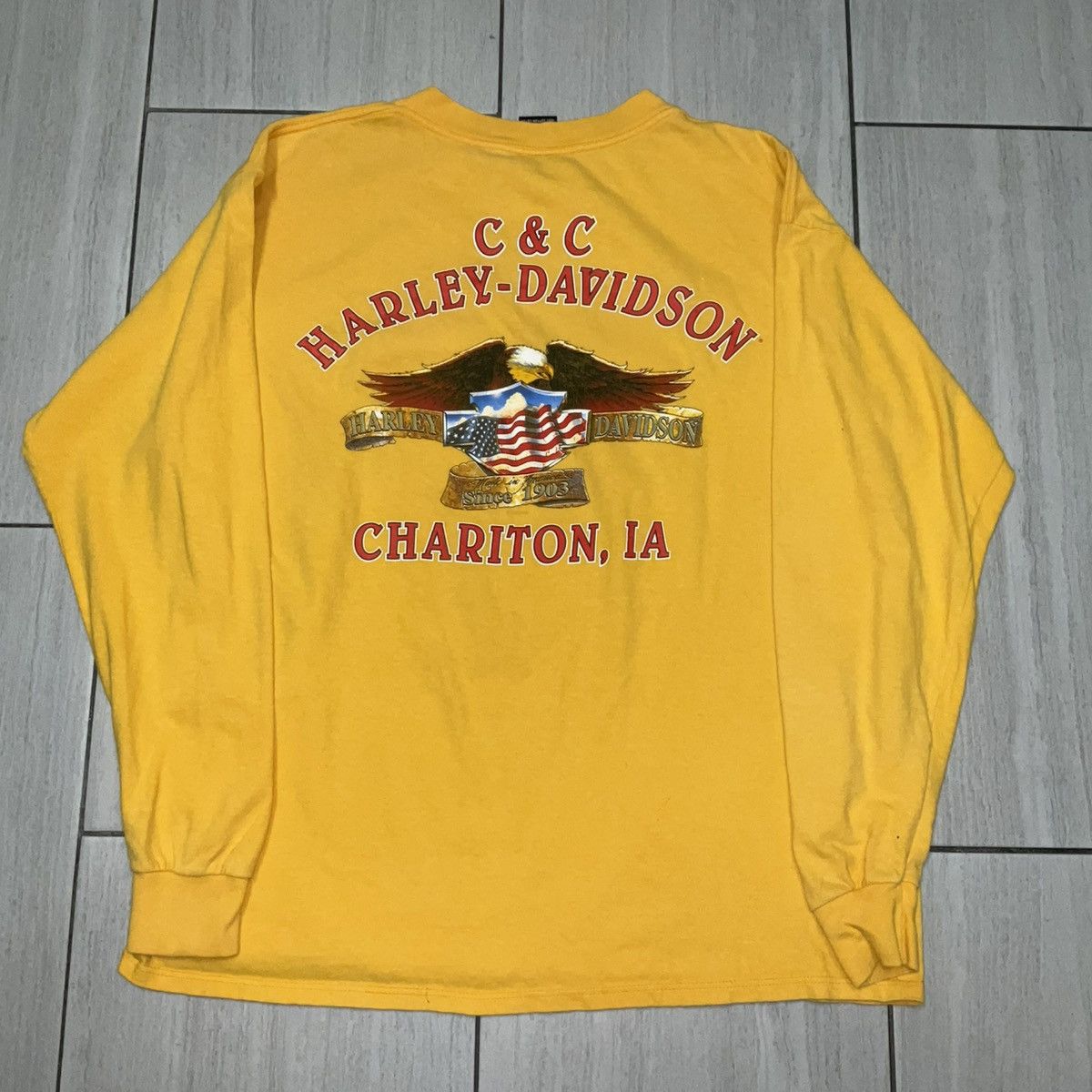 Harley Davidson Harley Davidson Vintage Longsleeve Size US XL / EU 56 / 4 - 5 Thumbnail